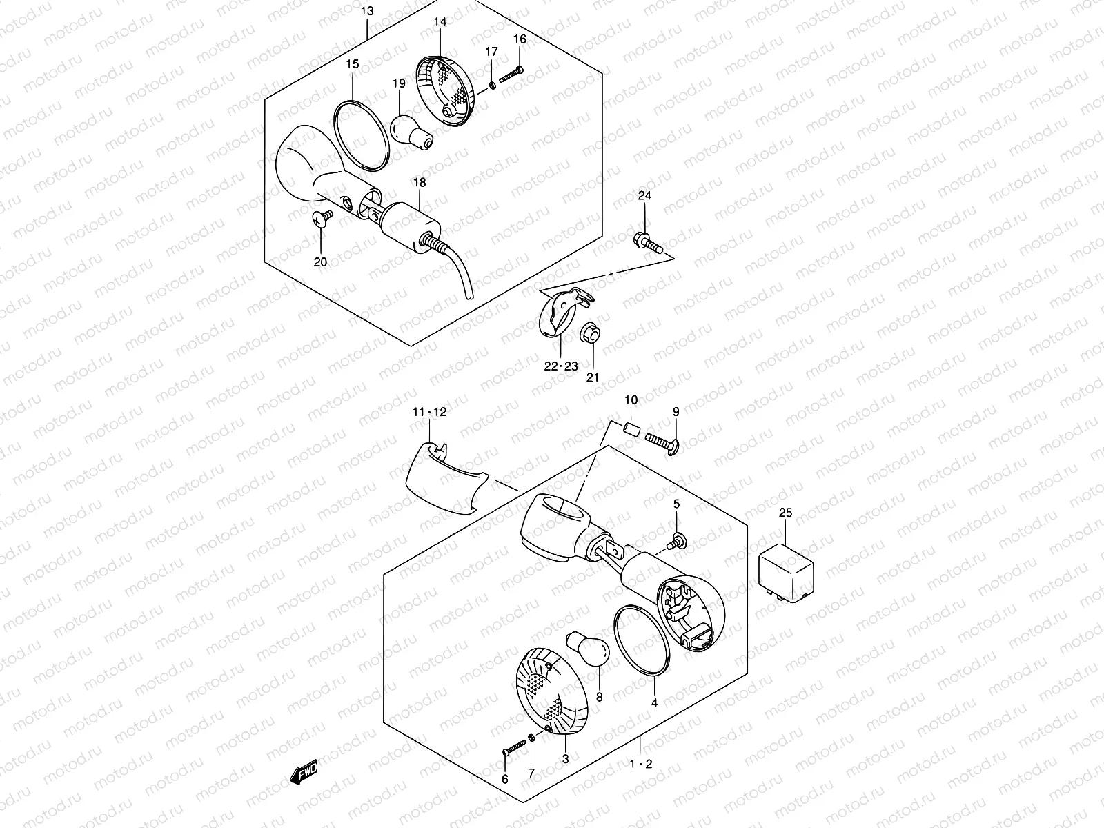 26 - TURN SIGNAL LAMP