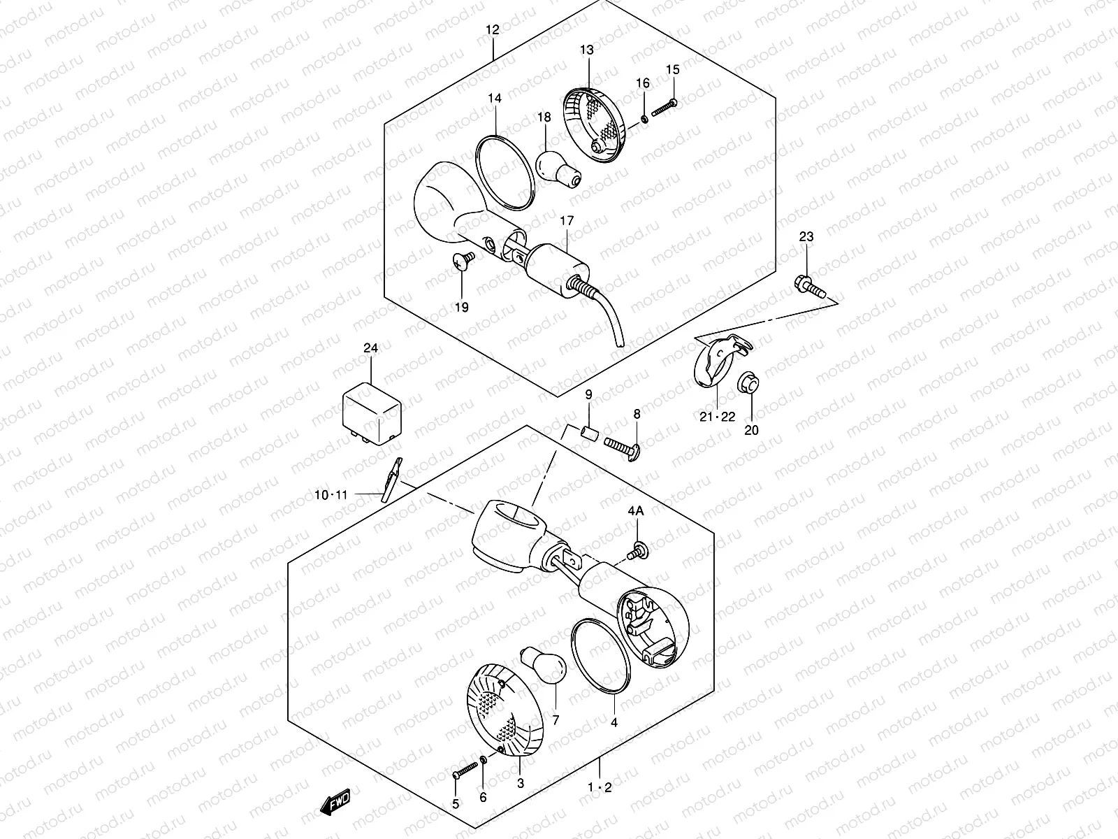 26 - TURN SIGNAL LAMP