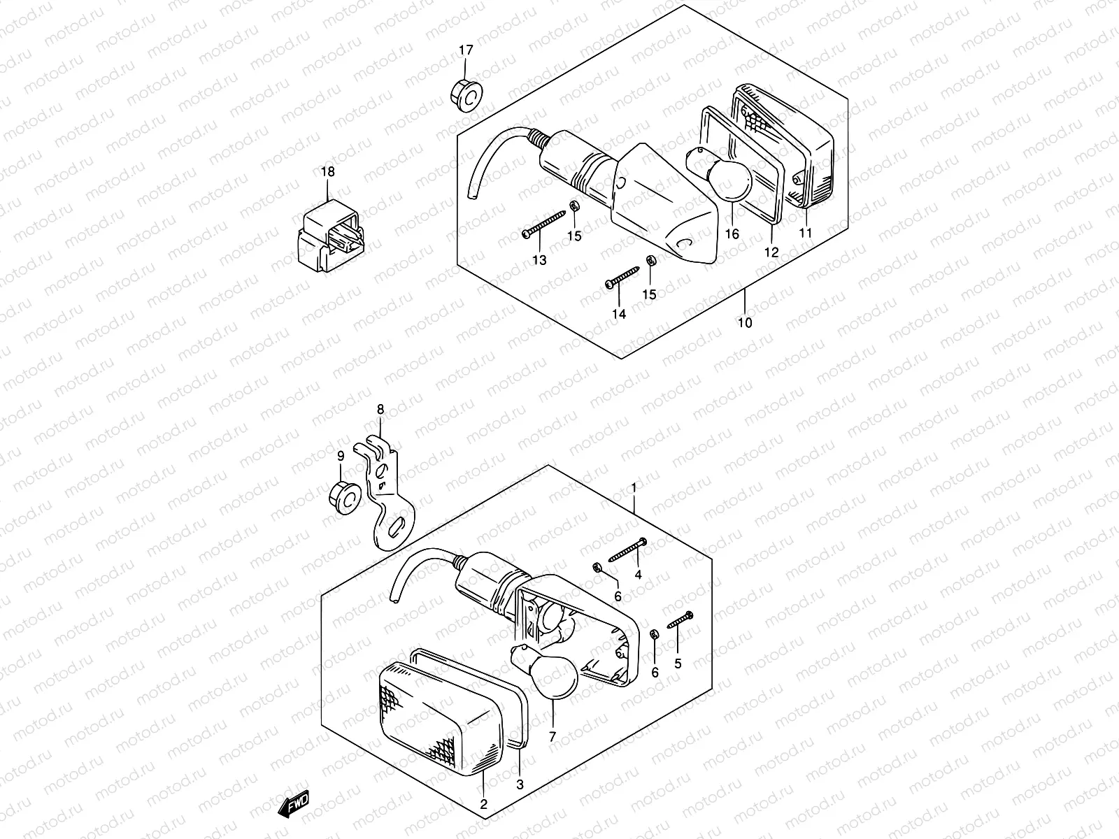 26 - TURN SIGNAL LAMP