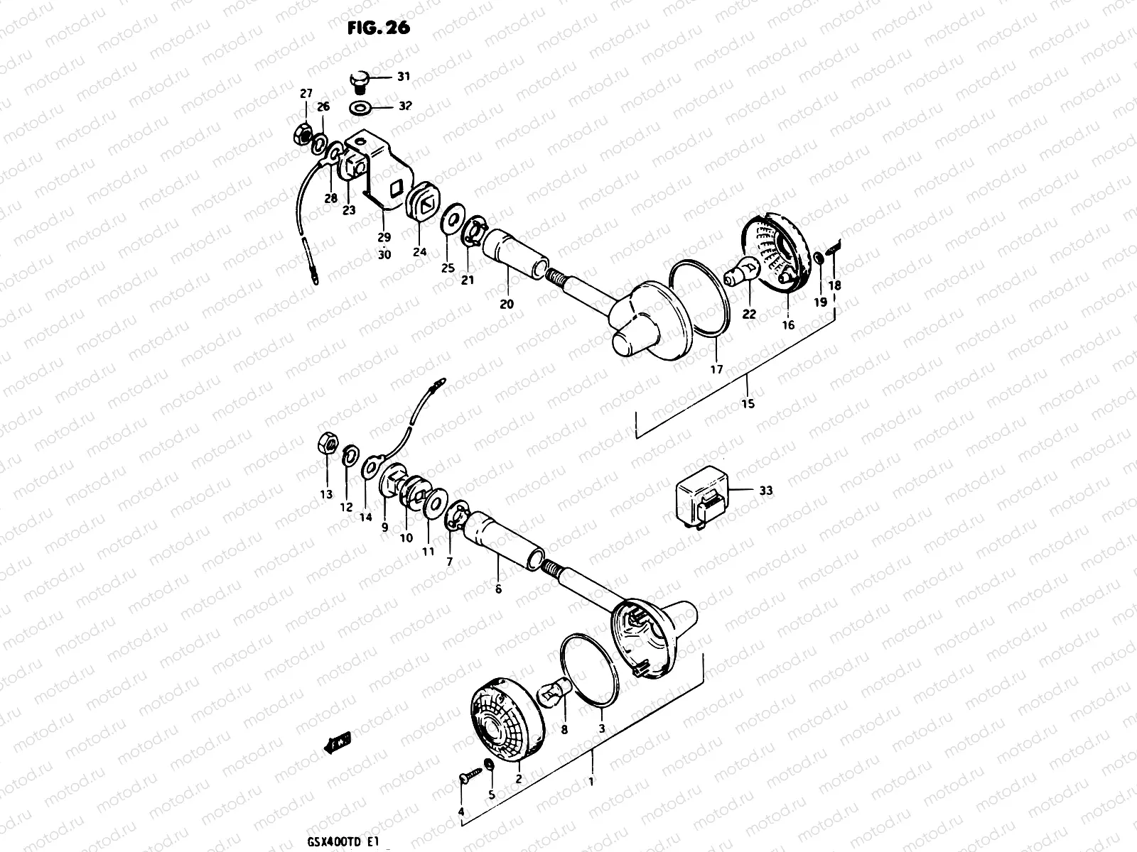 26 - TURN SIGNAL LAMP