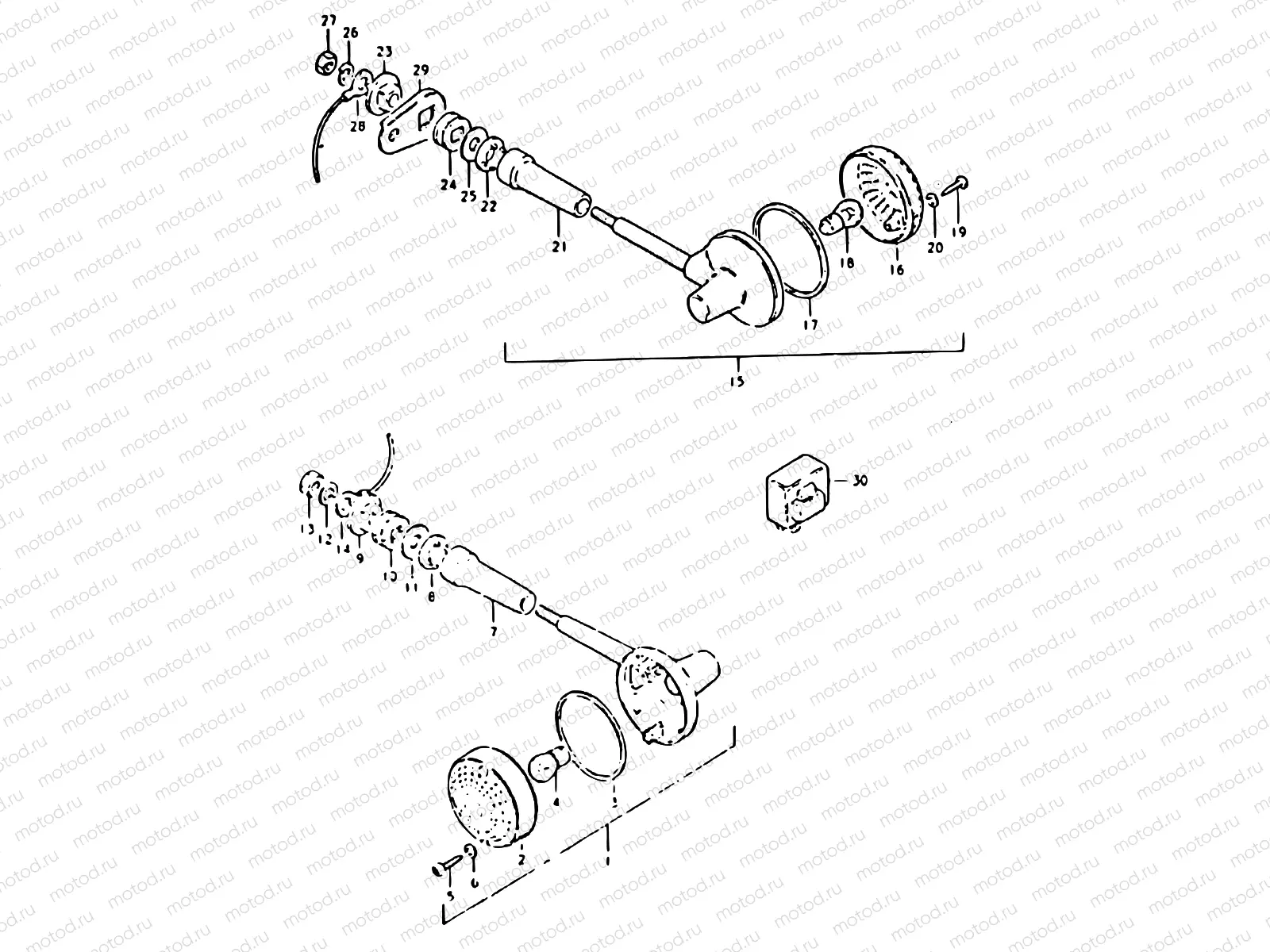 26 - TURN SIGNAL LAMP