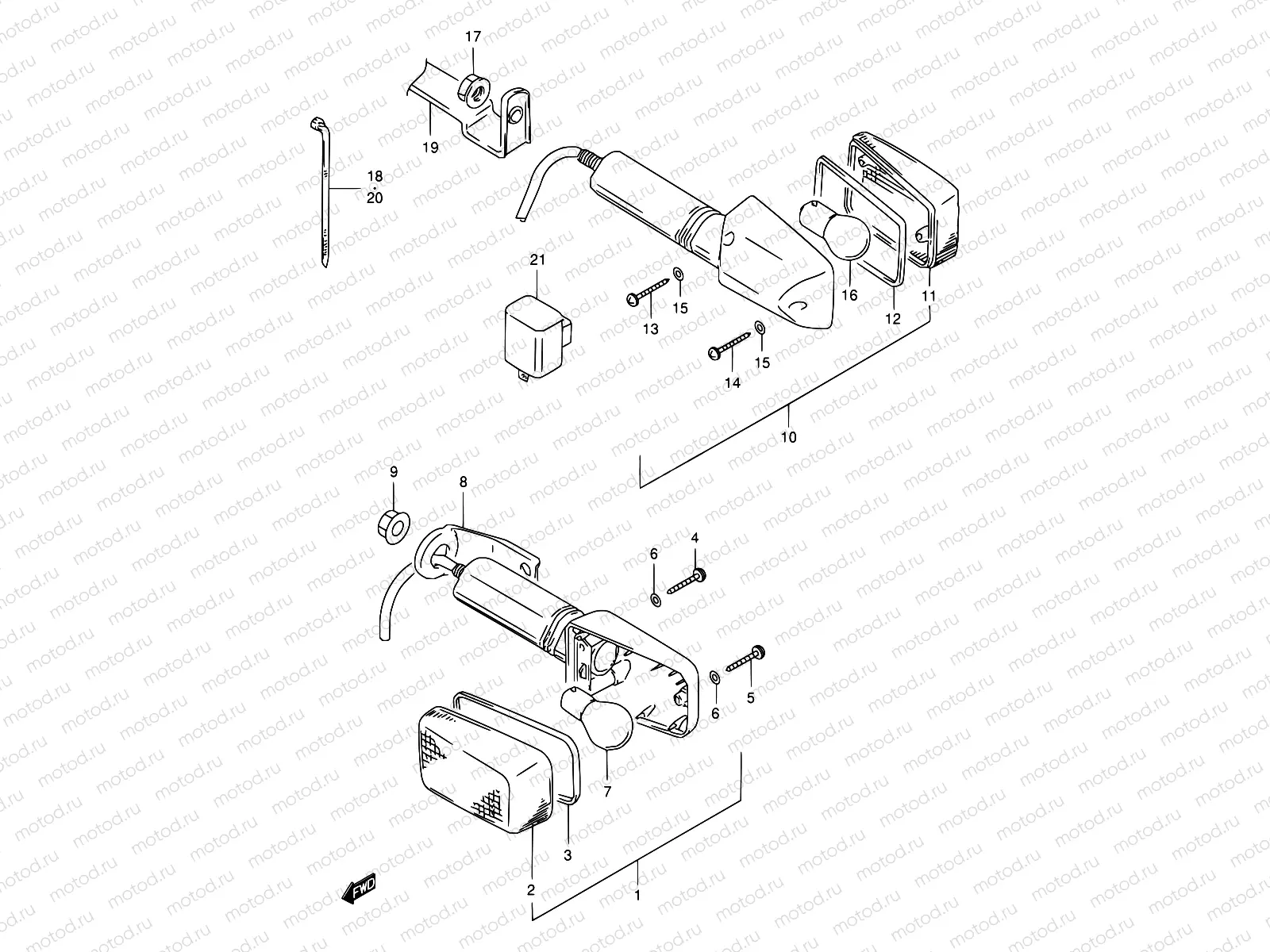 26 - TURN SIGNAL LAMP