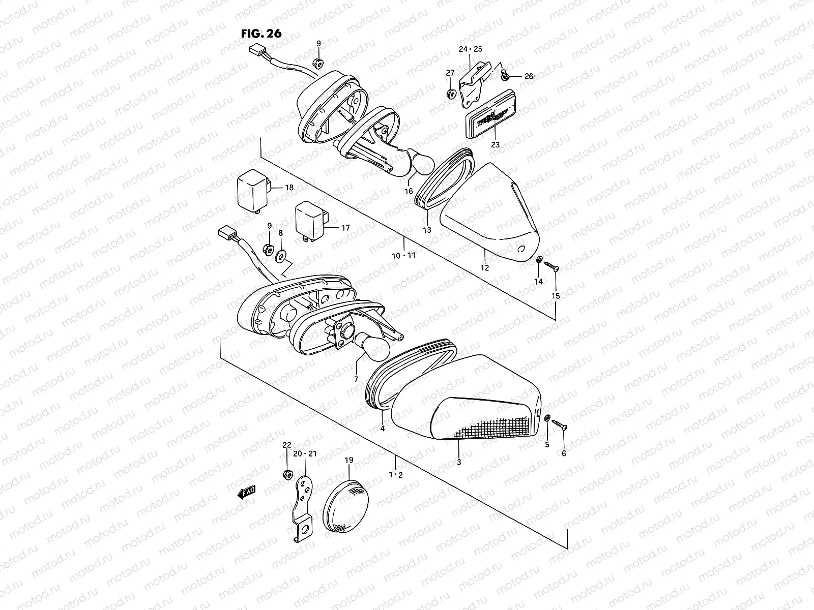26 - TURN SIGNAL LAMP