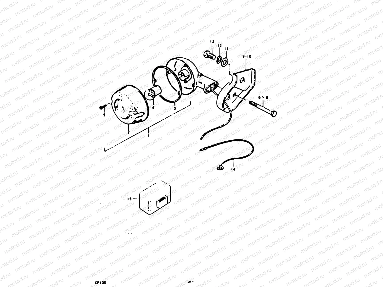 26 - TURN SIGNAL LAMP (UC, UN)