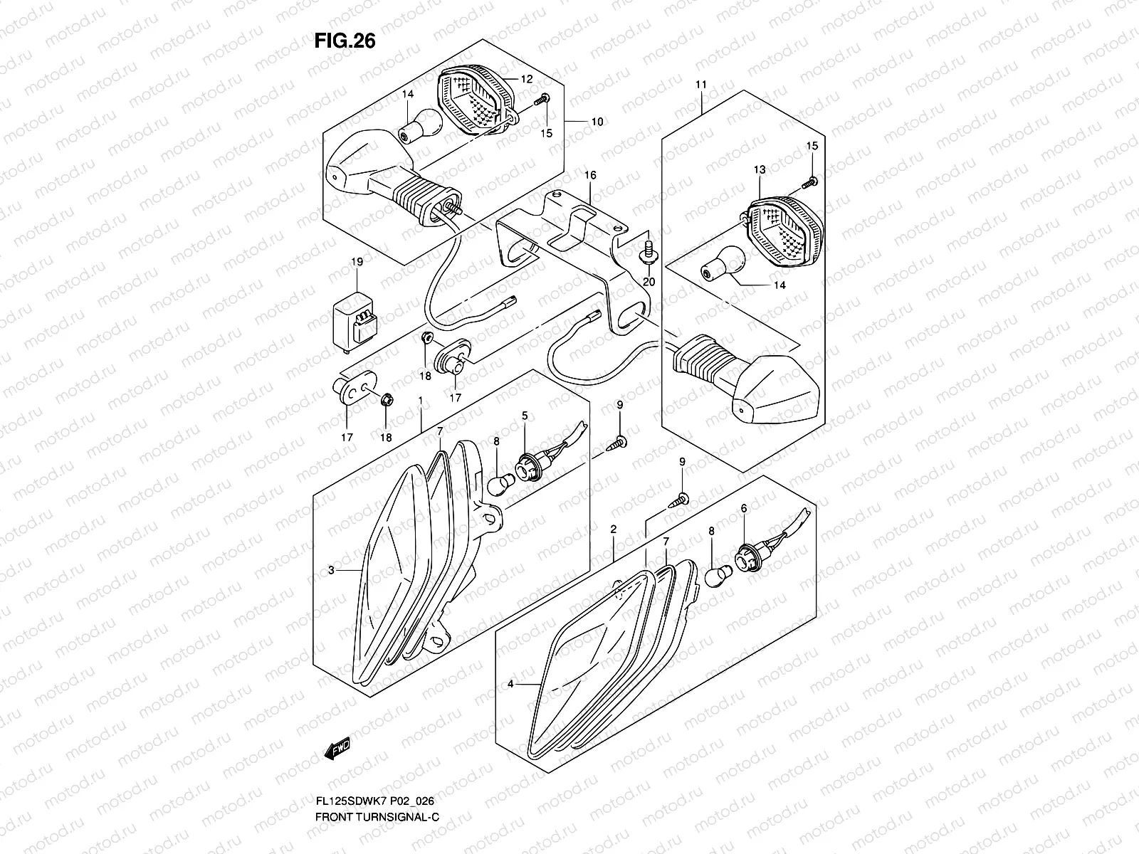 26 - TURNSIGNAL LAMP