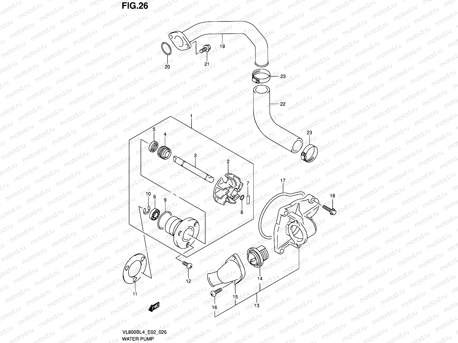 26 - WATER PUMP
