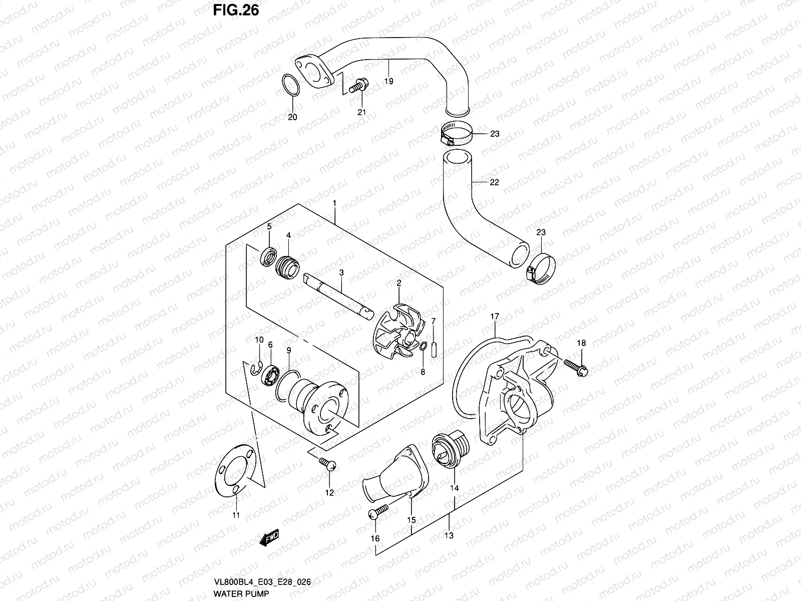 26 - WATER PUMP