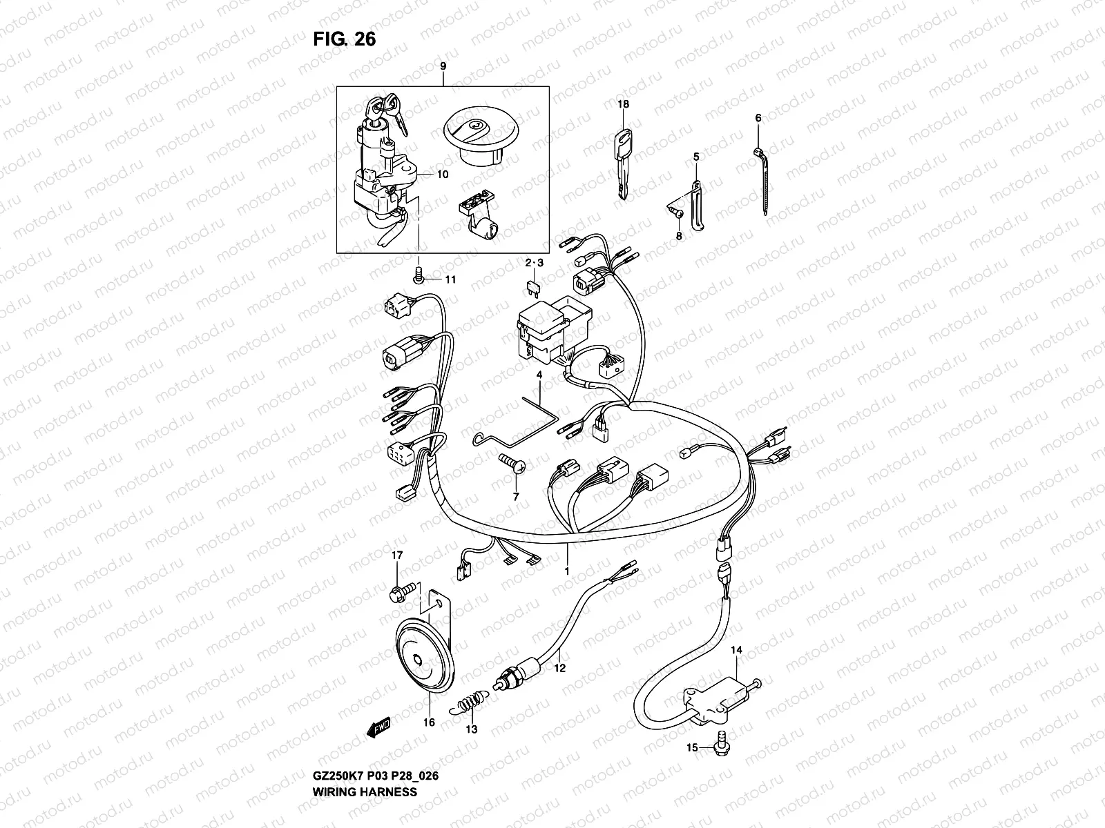 26 - WIRING HARNESS
