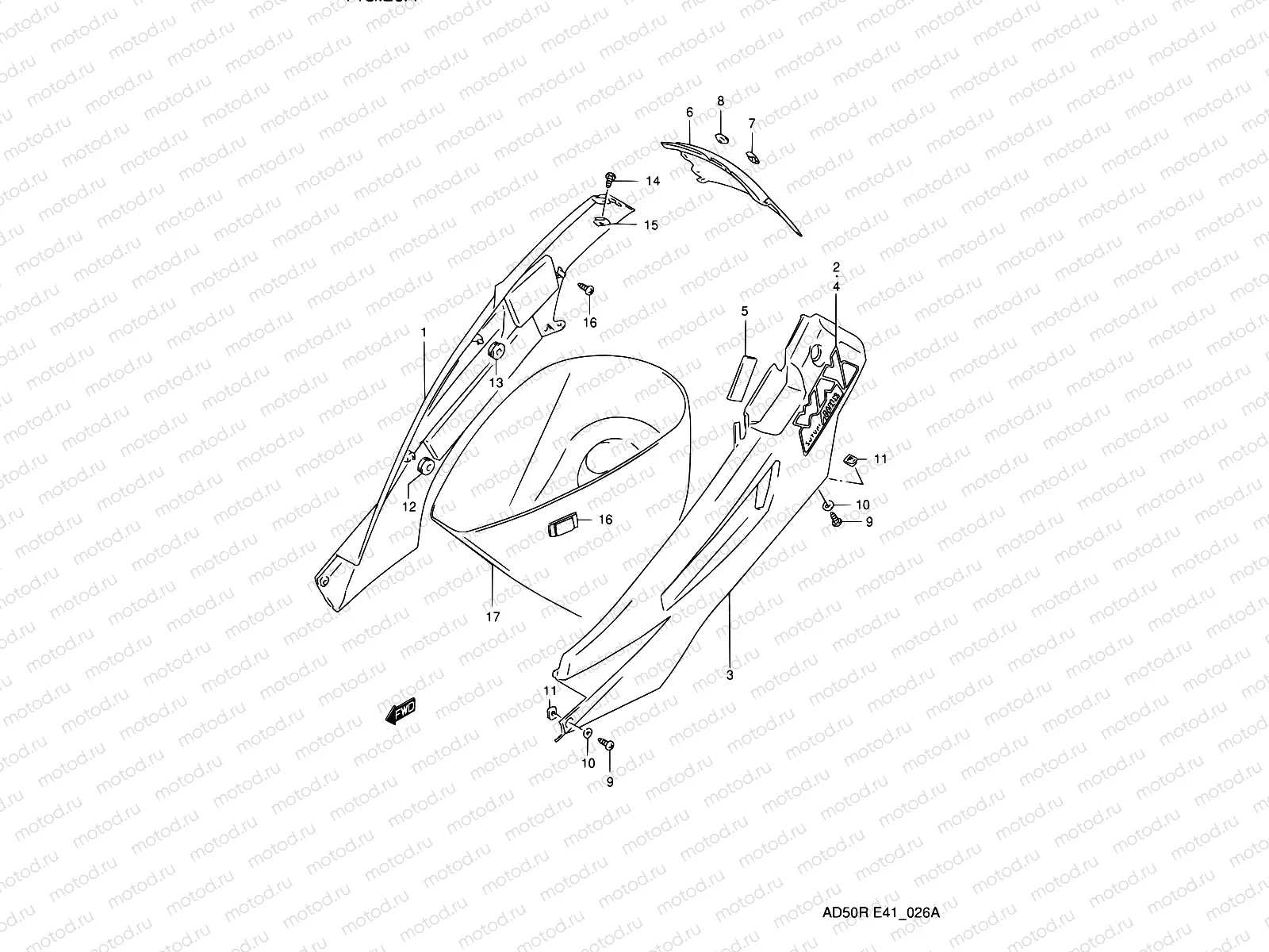 26A - FRAME COVER (E06)