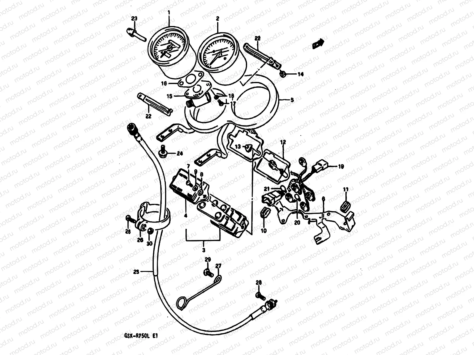 26A - SPEEDOMETER (MODEL L)