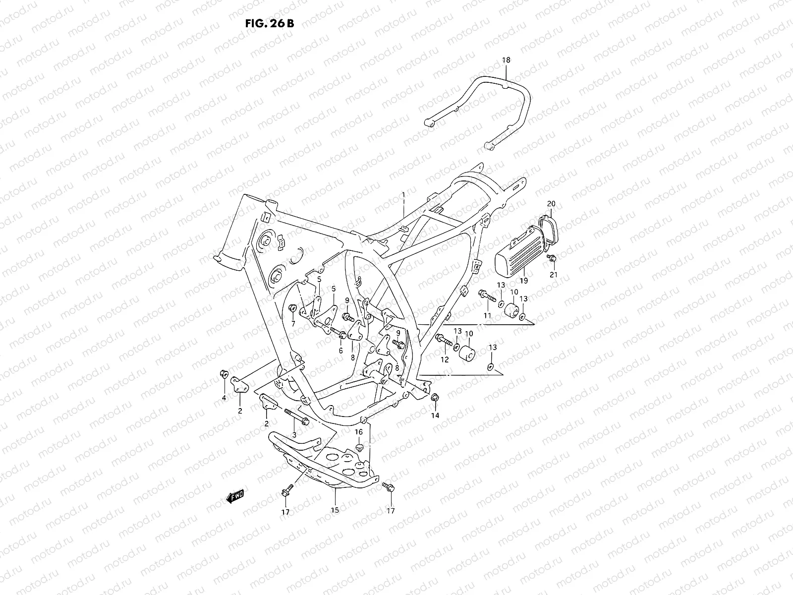 26B - FRAME (MODEL R)