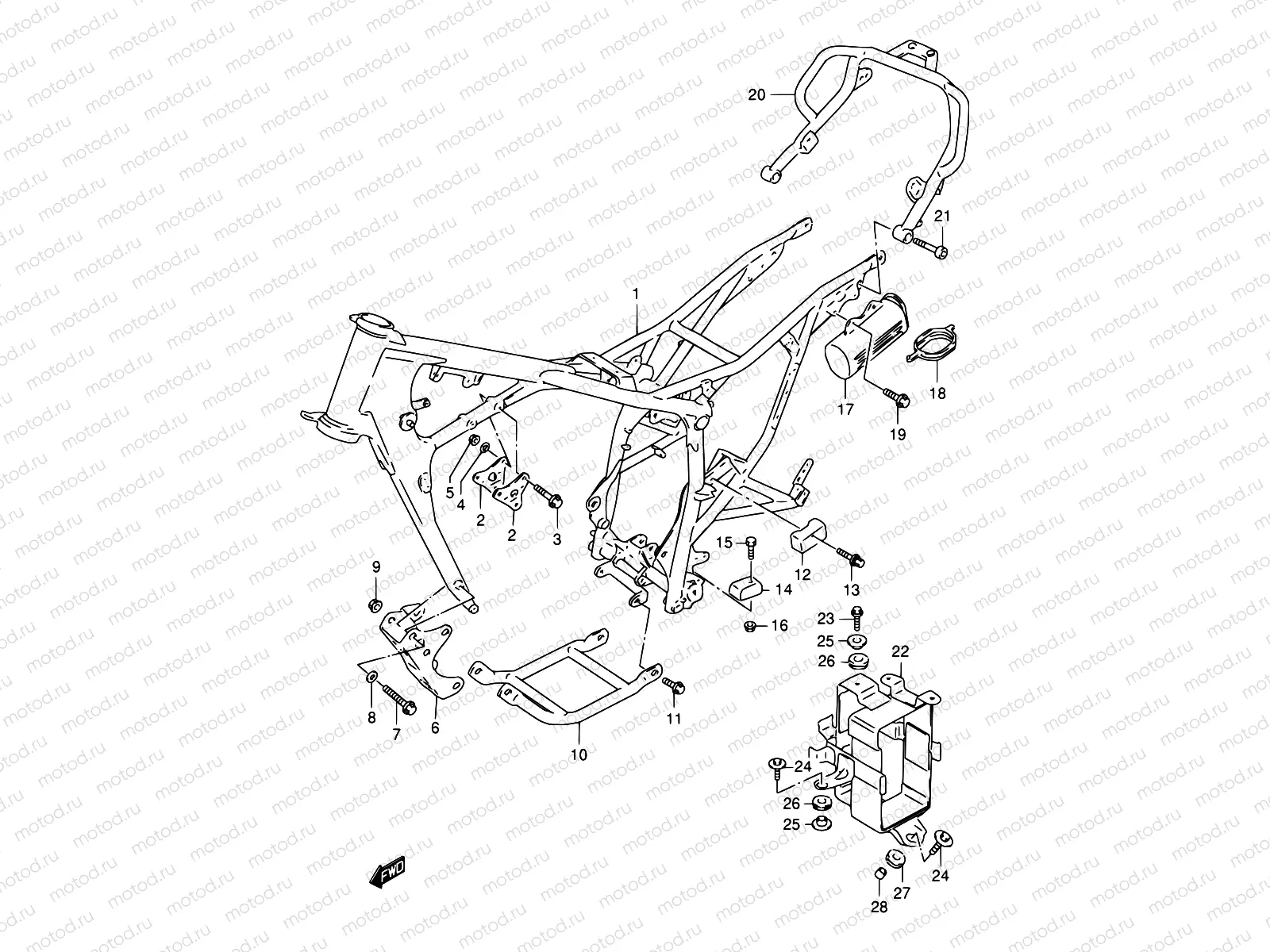 26B - FRAME (MODEL X/Y)