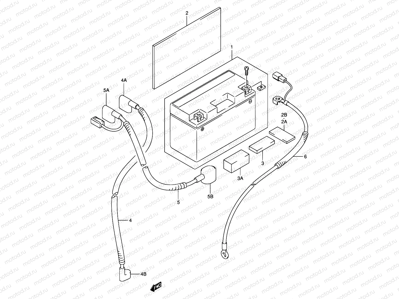 27 - BATTERY (DR-Z400EY/EK1/EK2/EK3/EK4)