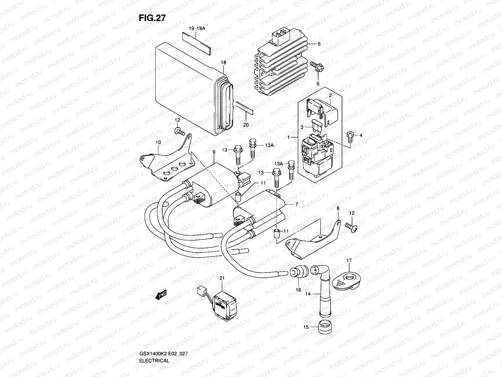 27 - ELECTRICAL (MODEL K2/K3)