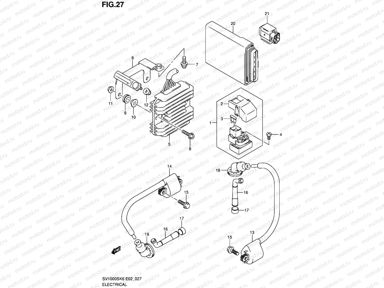 27 - ELECTRICAL (SV1000S/S1/S2)