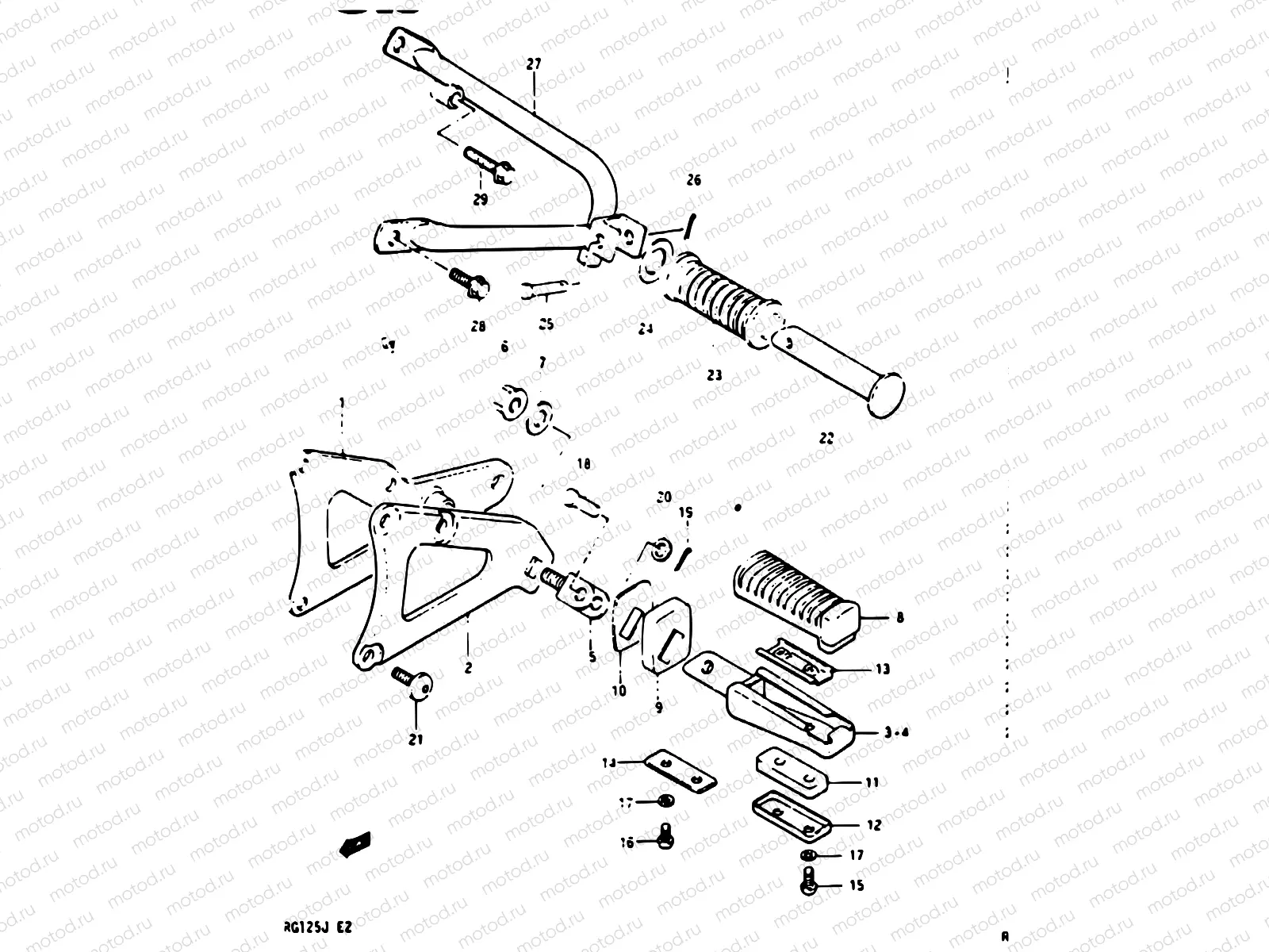 27 - FOOTREST