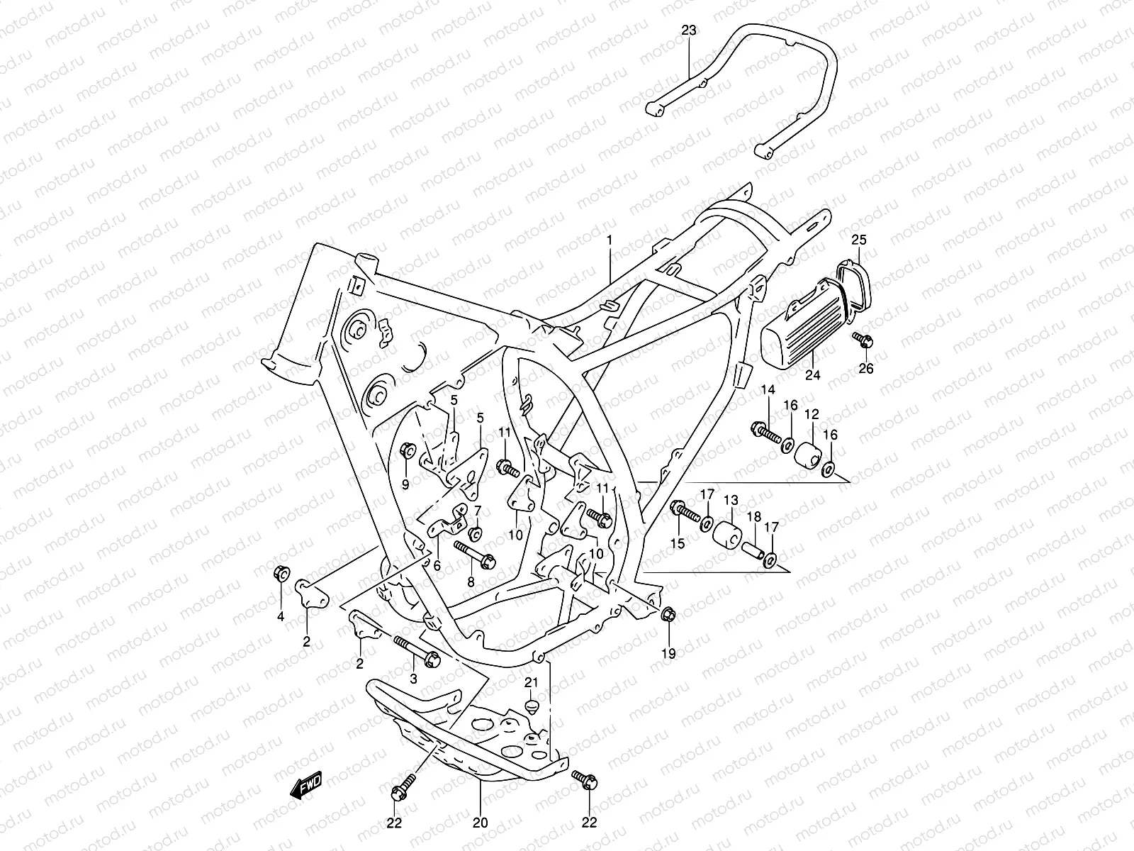 27 - FRAME (MODEL L)