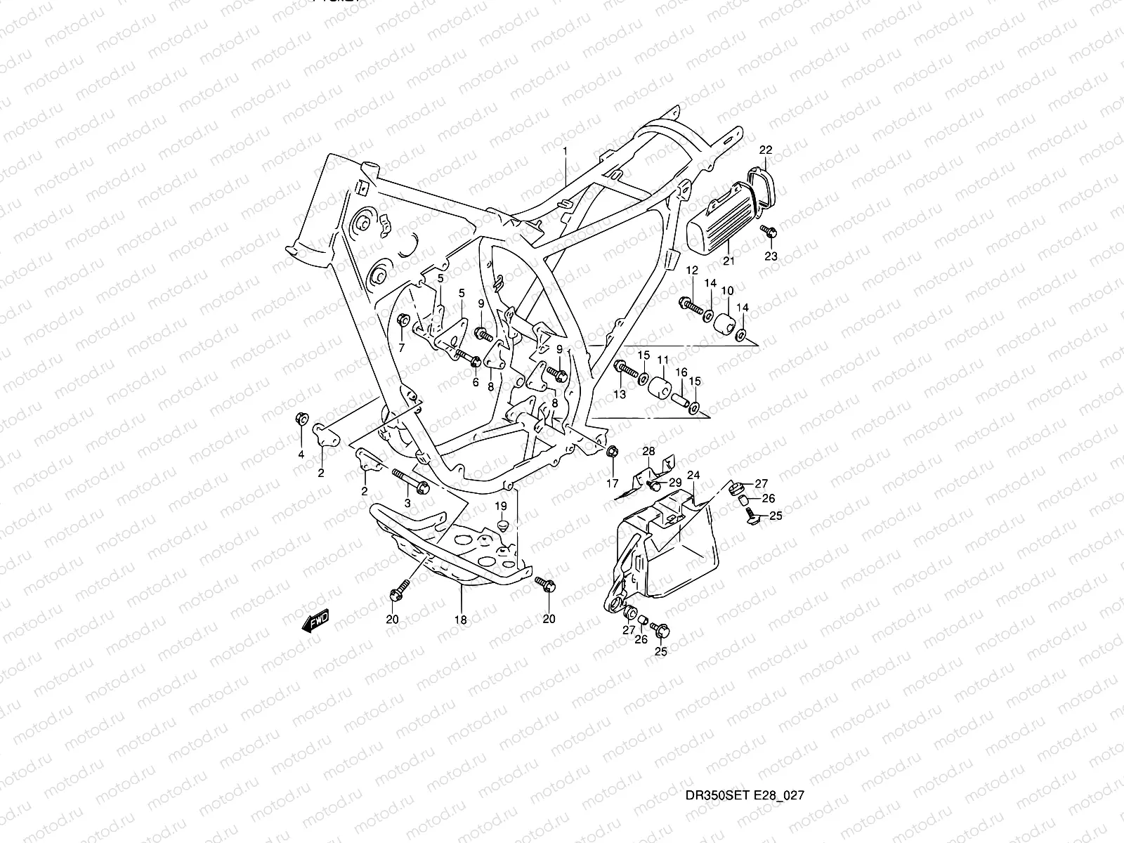 27 - FRAME (MODEL L/M/N/P)