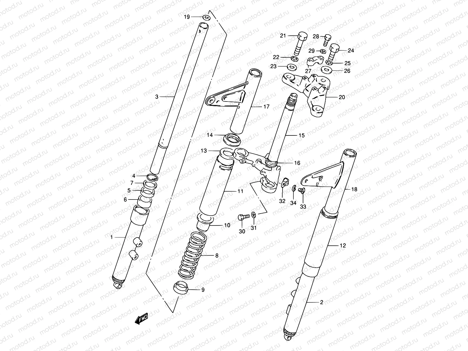 27 - FRNT FORK