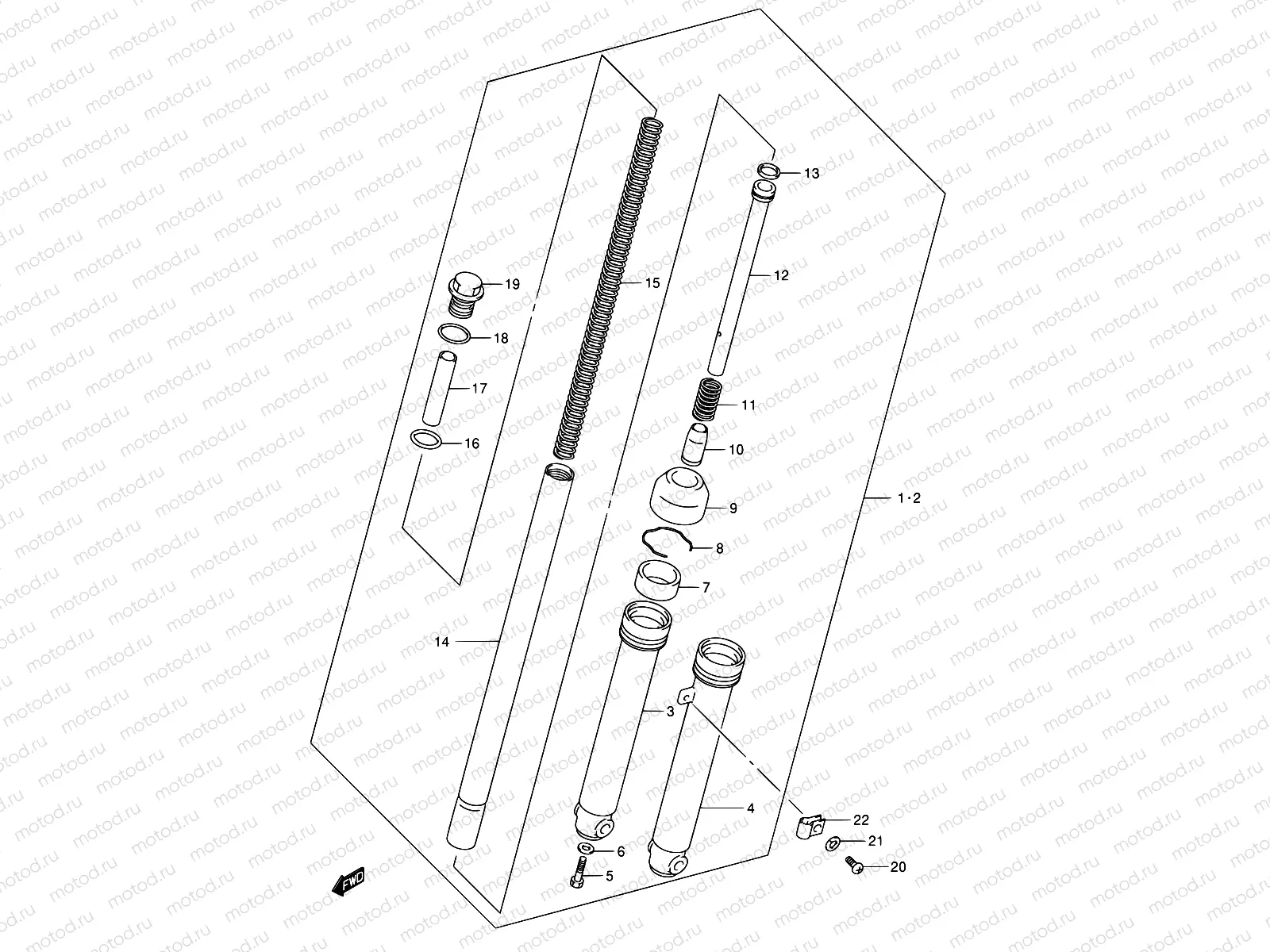 27 - FRONT DAMPER