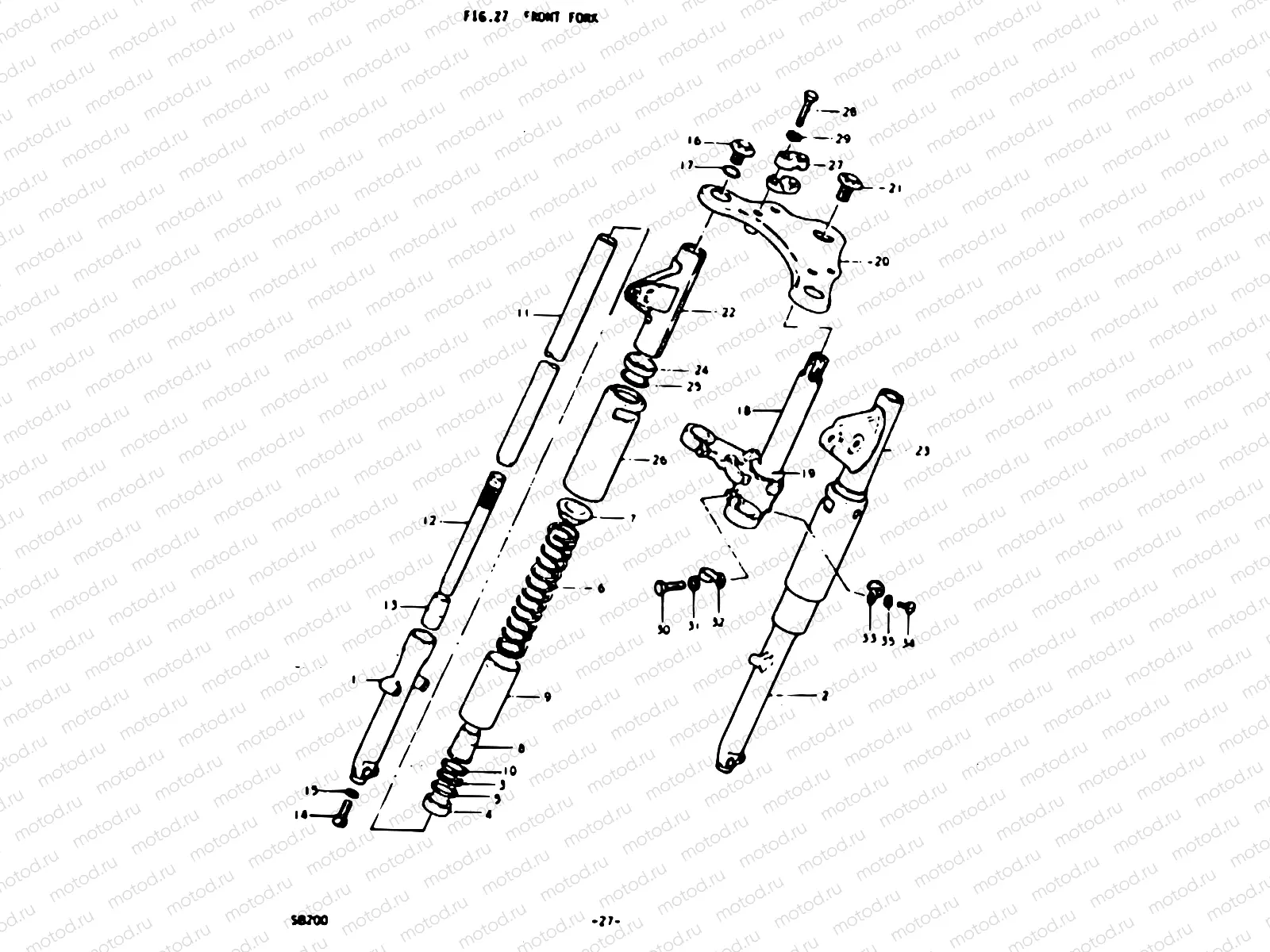 27 - FRONT FORK