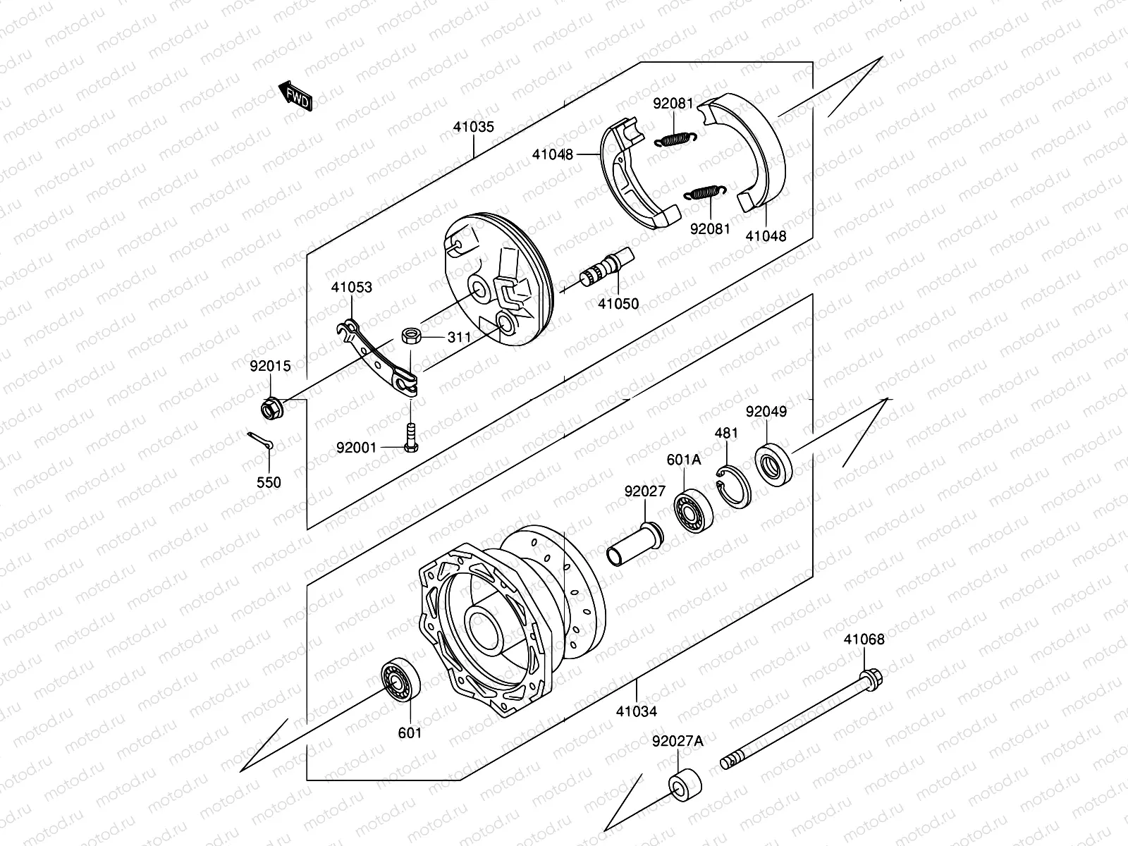 27 - FRONT HUB