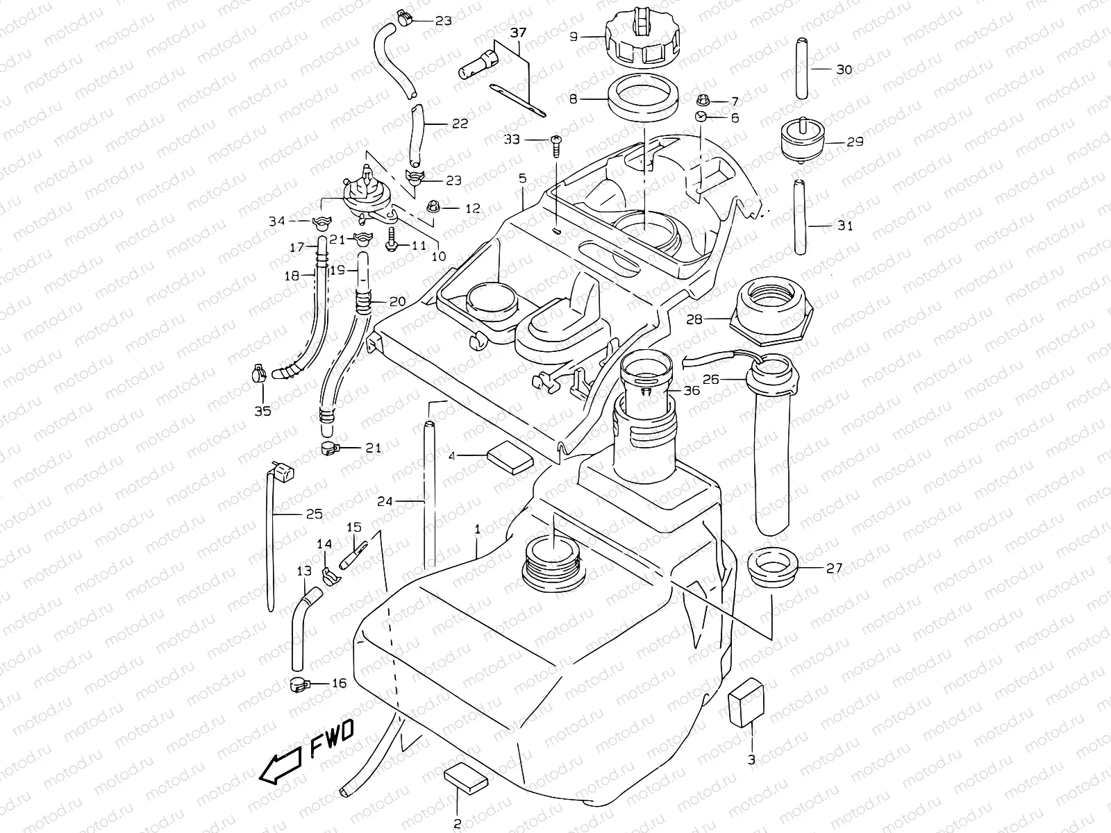 27 - FUEL TANK