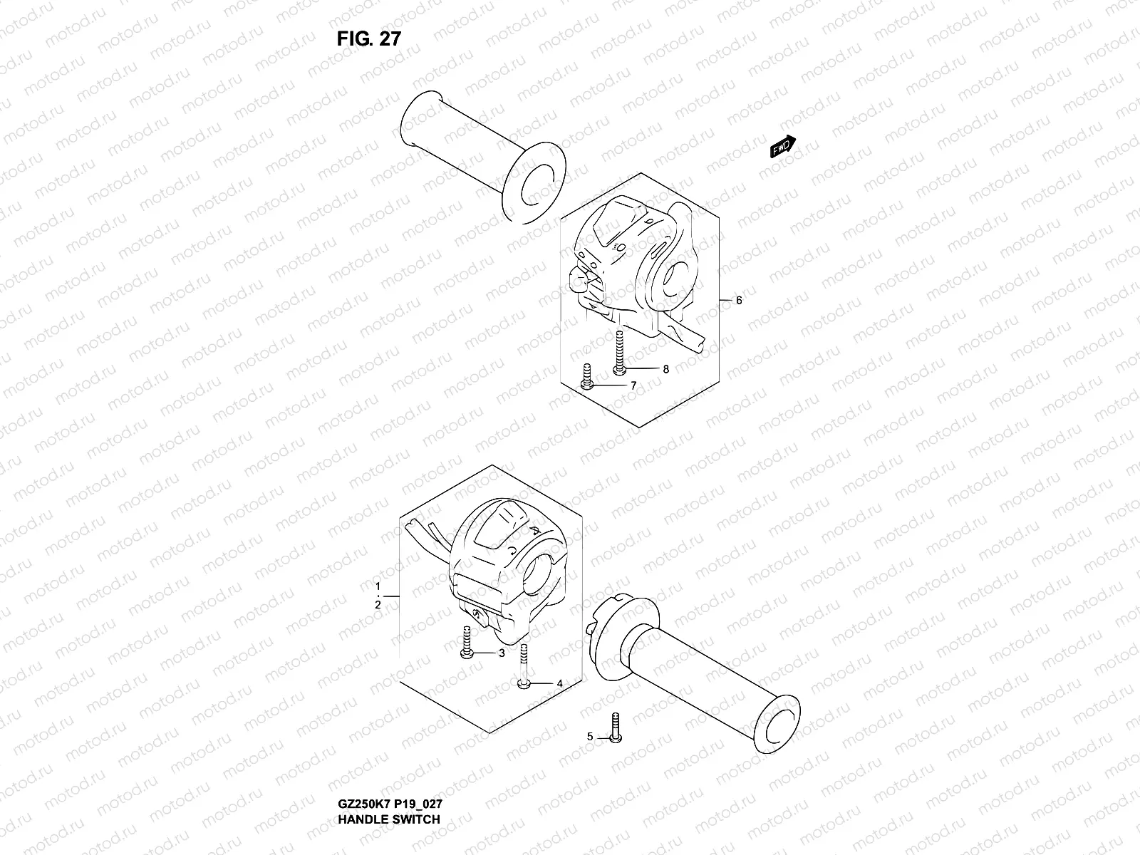 27 - HANDLE SWITCH