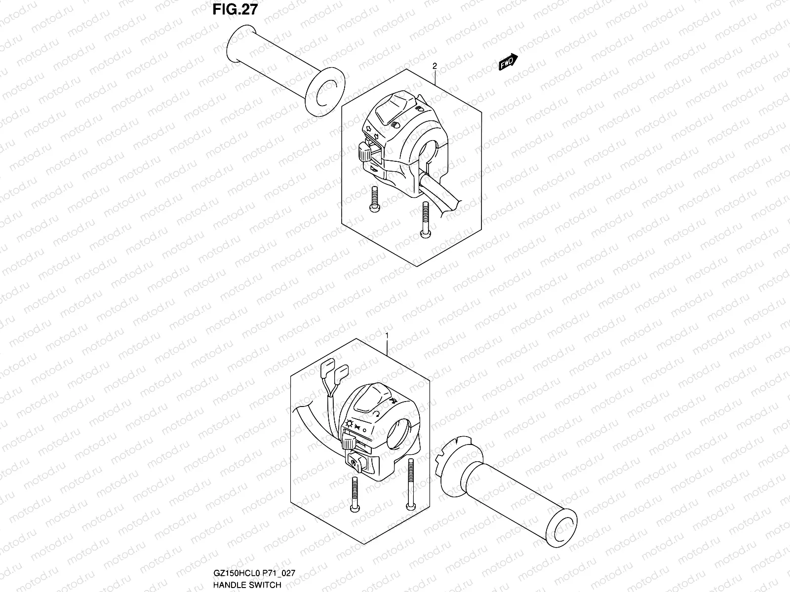 27 - HANDLE SWITCH