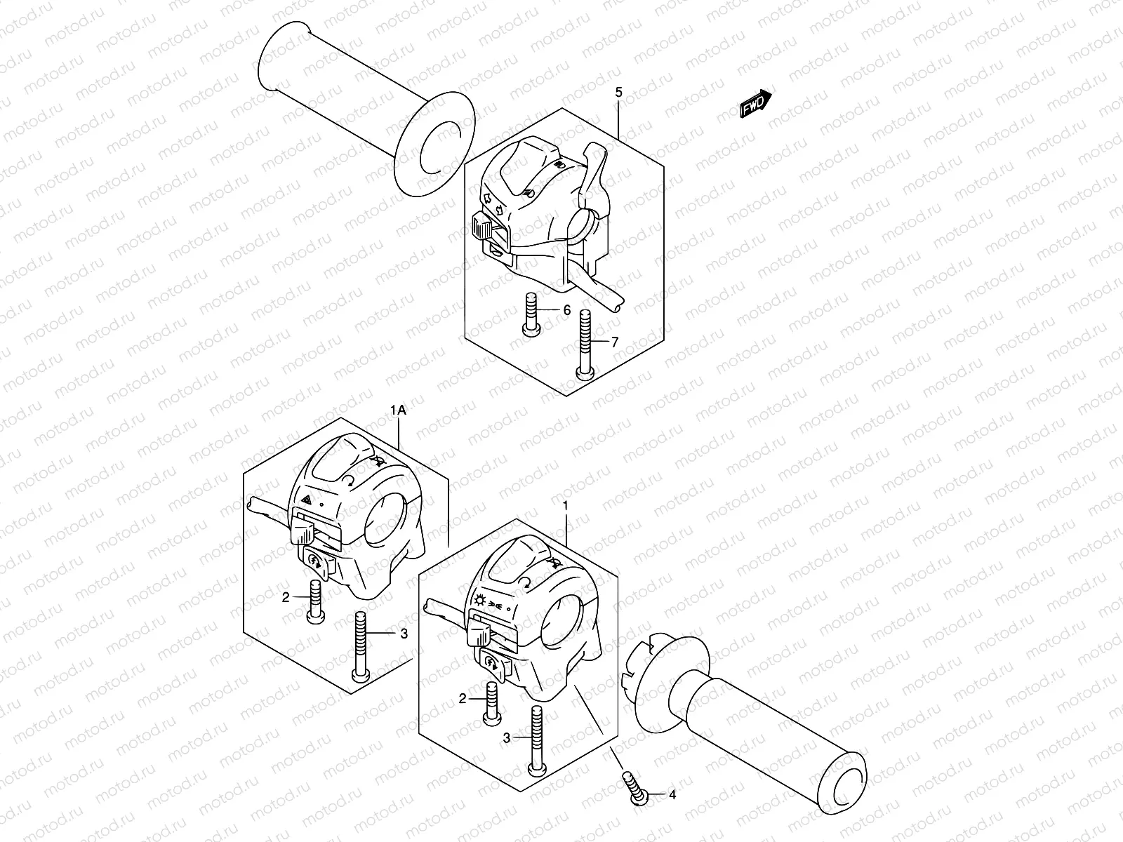 27 - HANDLE SWITCH