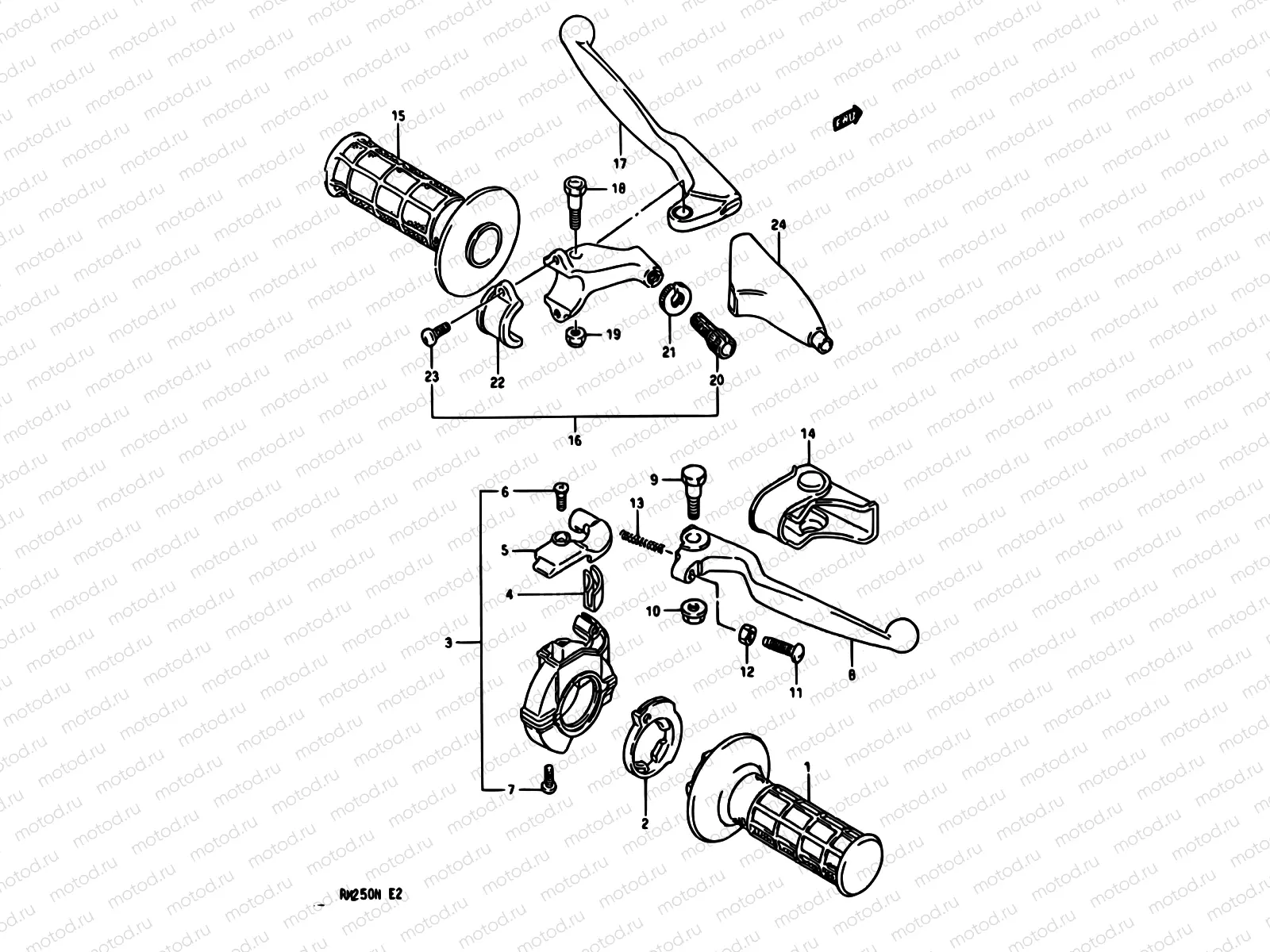 27 - HANDLE SWITCH (MODEL K/L/M)