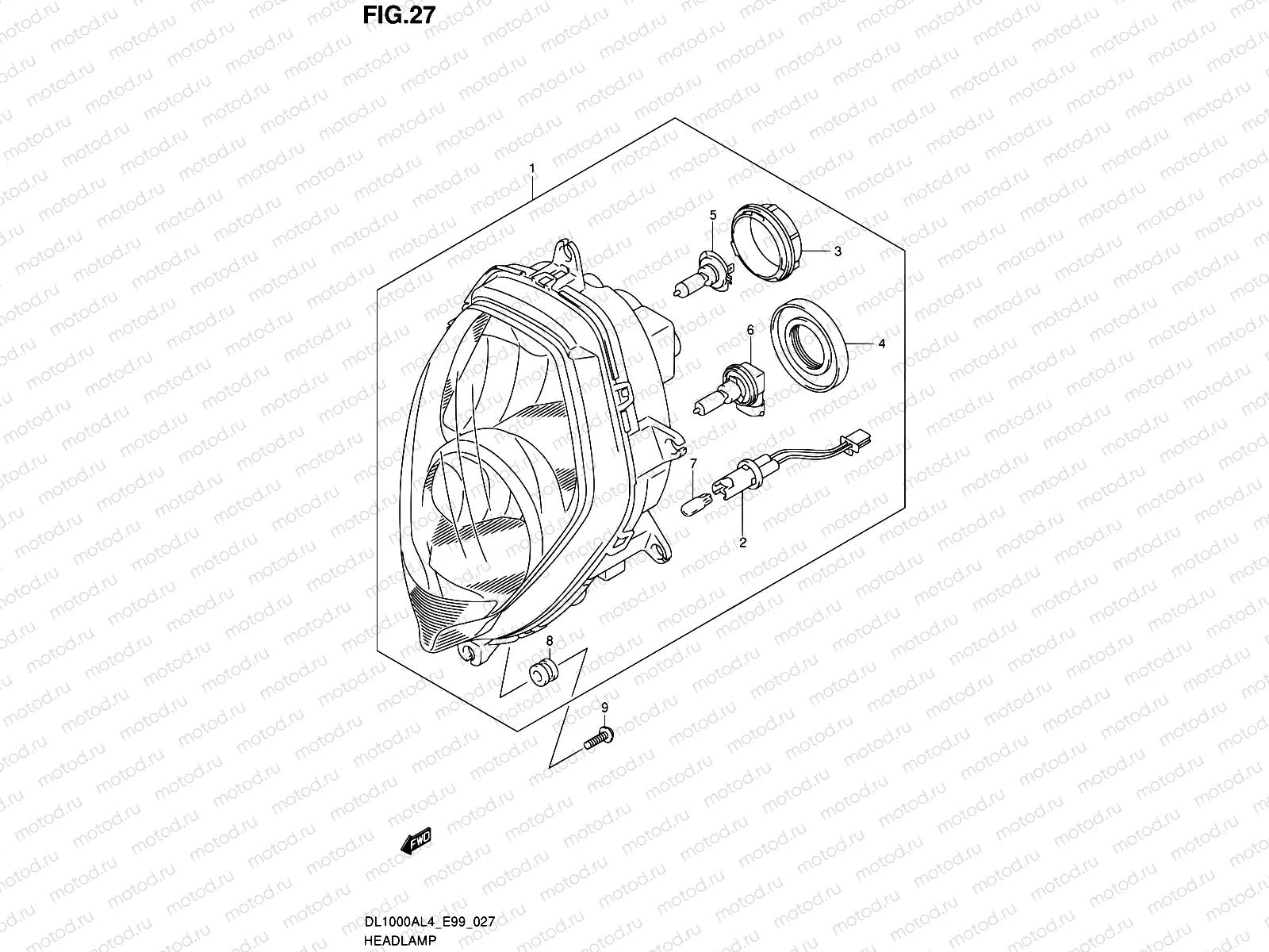 27 - HEADLAMP