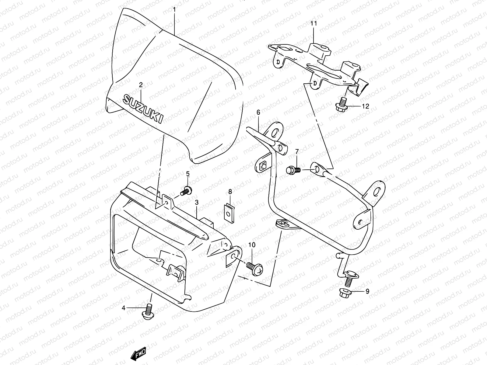 27 - HEADLAMP COVER
