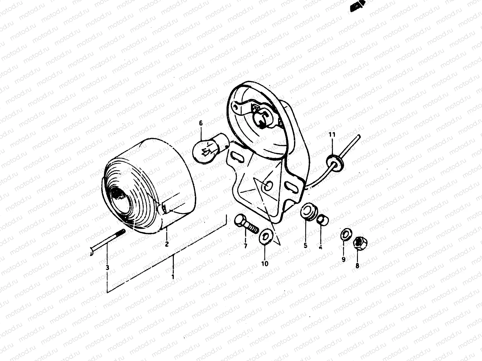 27 - REAR COMBINATION LAMP