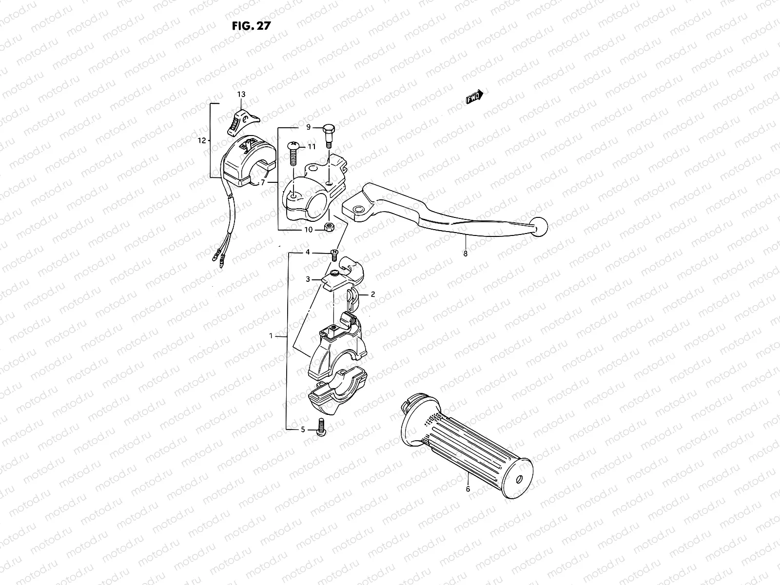 27 - RIGHT HANDLE SWITCH