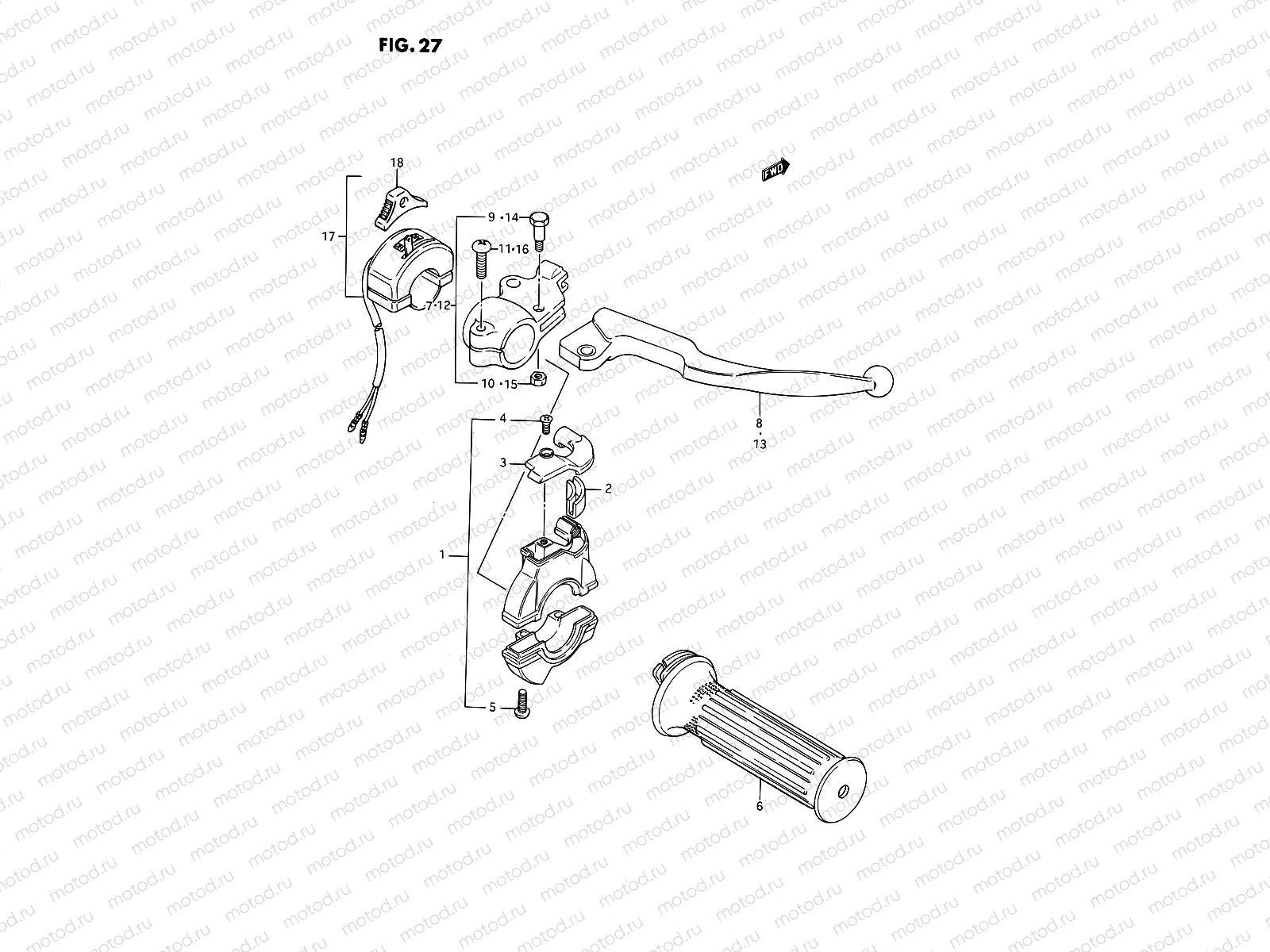 27 - RIGHT HANDLE SWITCH