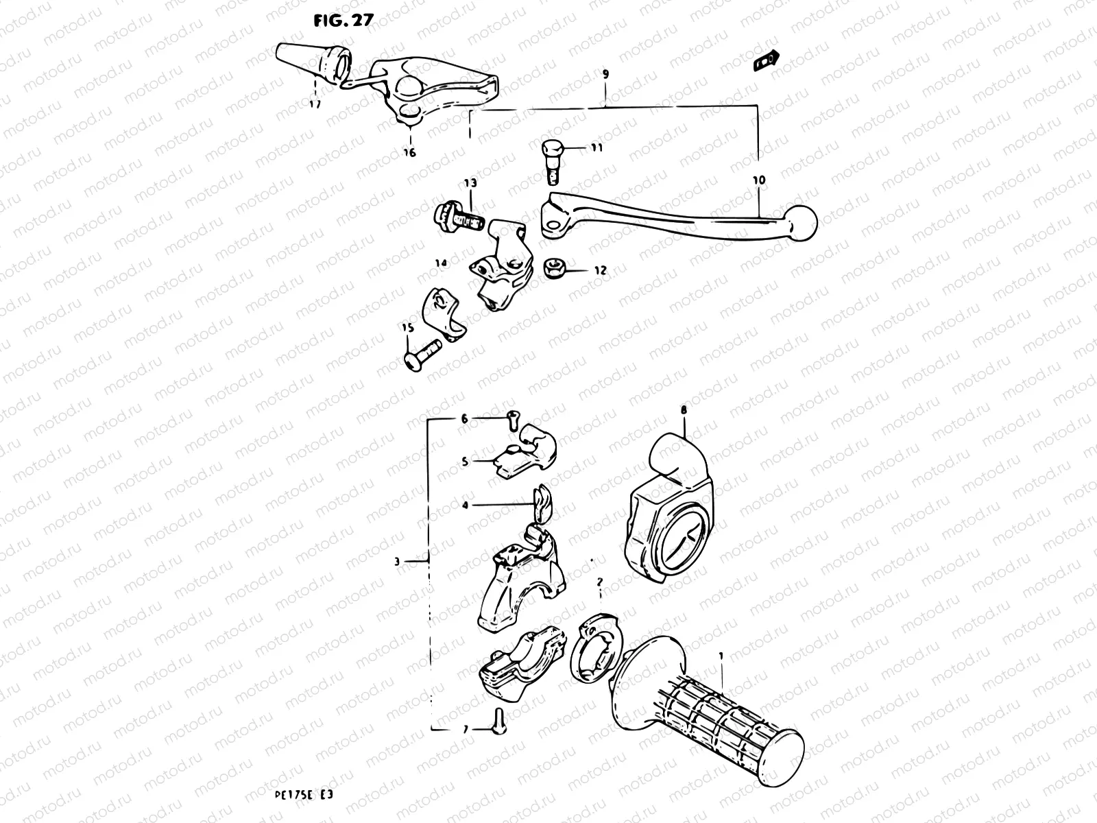 27 - RIGHT HANDLE SWITCH