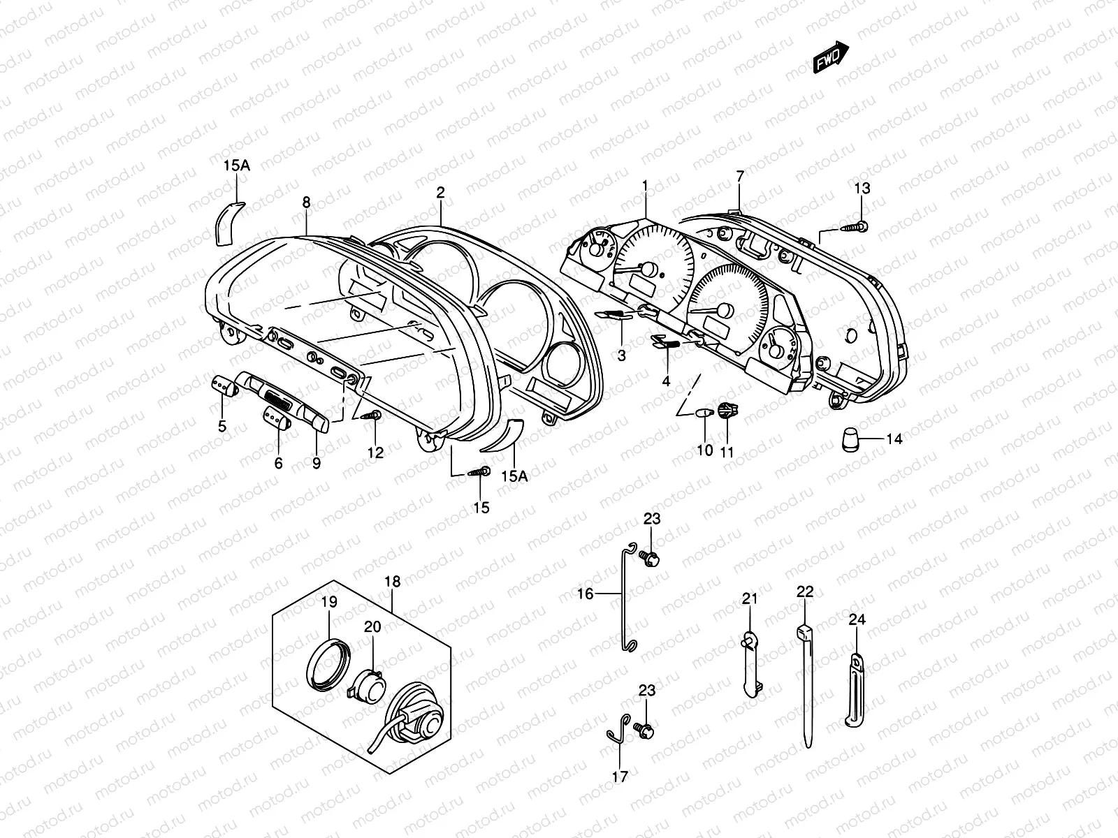 27 - SPEEDOMETER (MODEL K3)