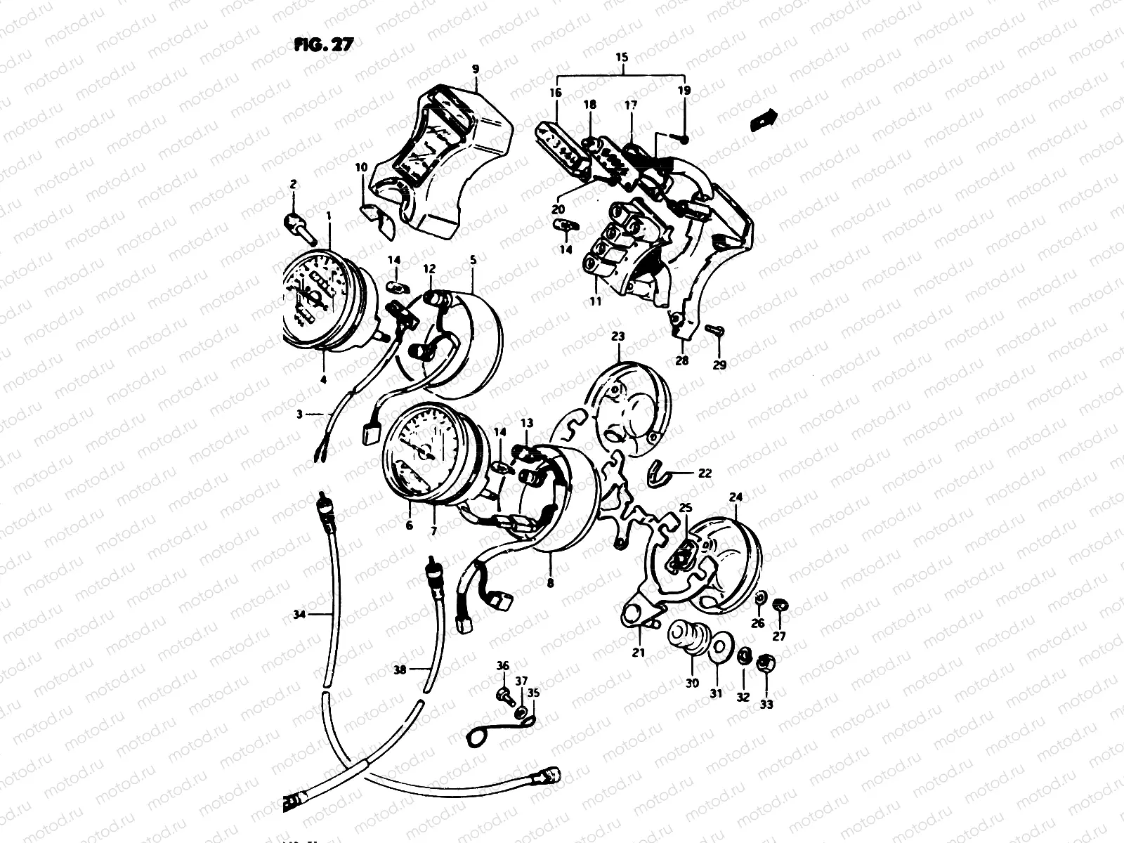 27 - SPEEDOMETER - TACHOMETER