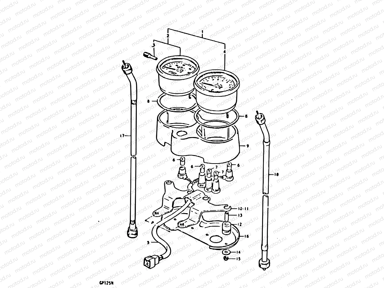 27 - SPEEDOMETER - TACHOMETER (E10, E14)