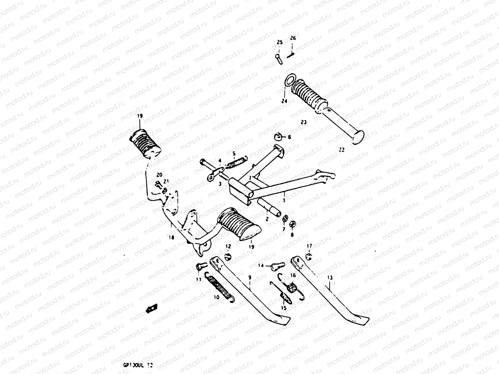 27 - STAND - FOOTREST