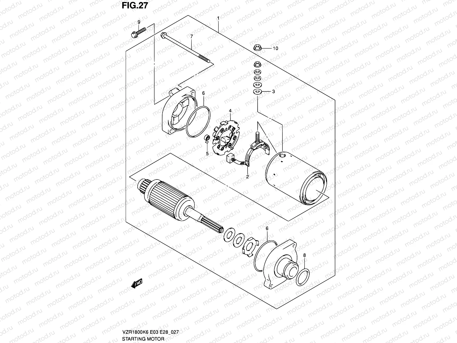 27 - STARTING MOTOR