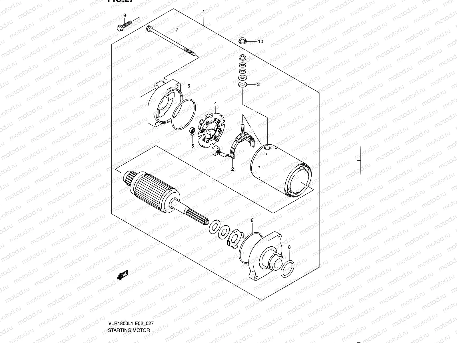 27 - STARTING MOTOR