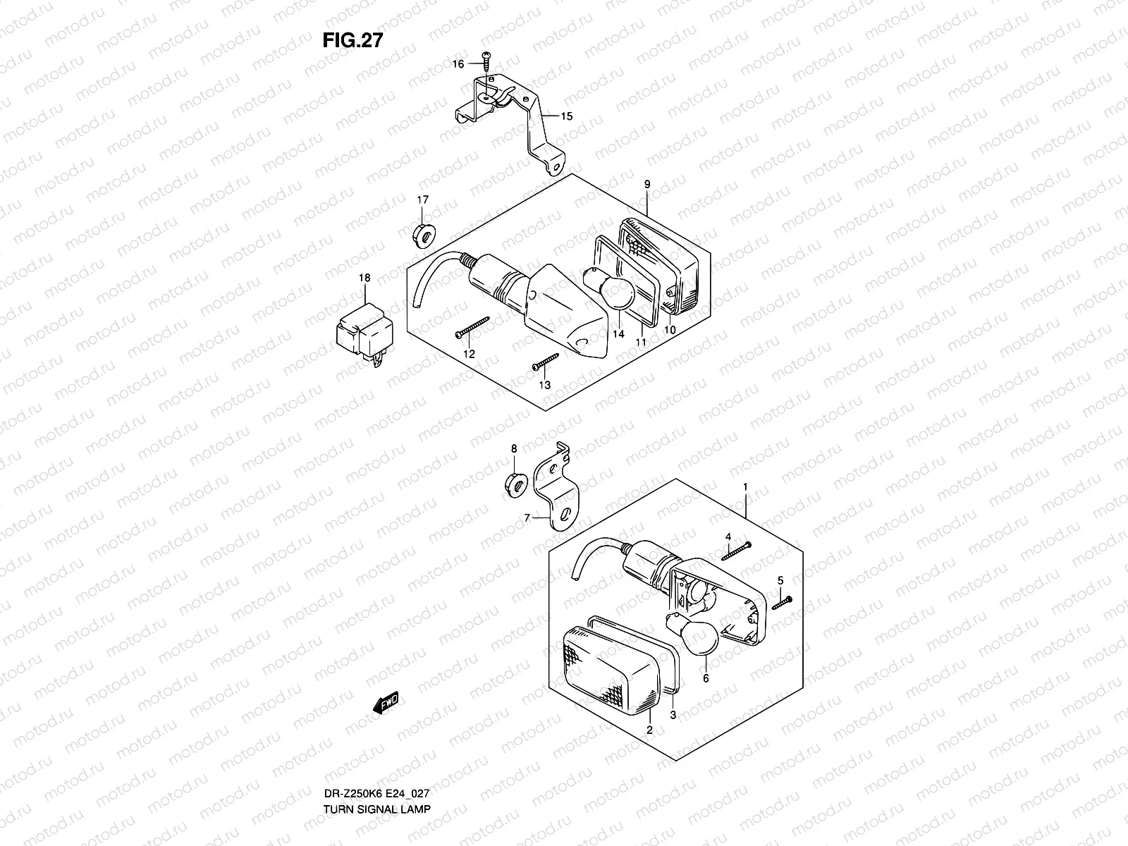 27 - TURN SIGNAL LAMP