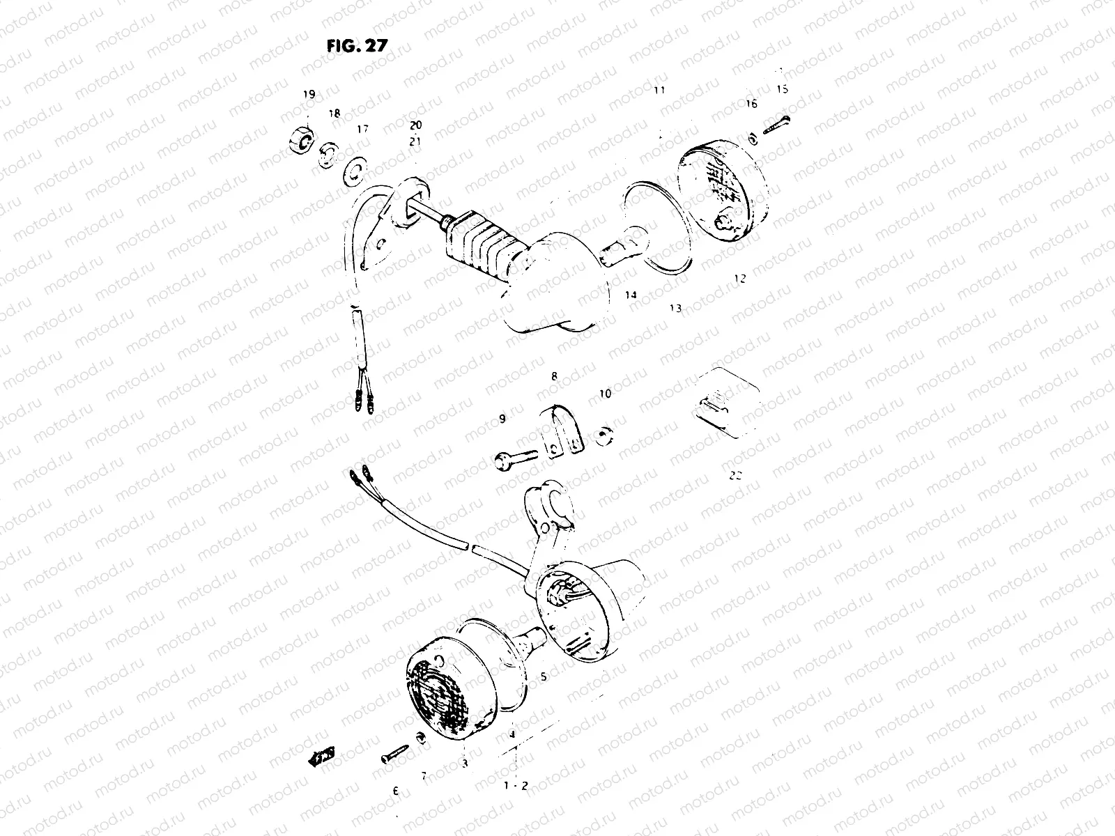 27 - TURN SIGNAL LAMP