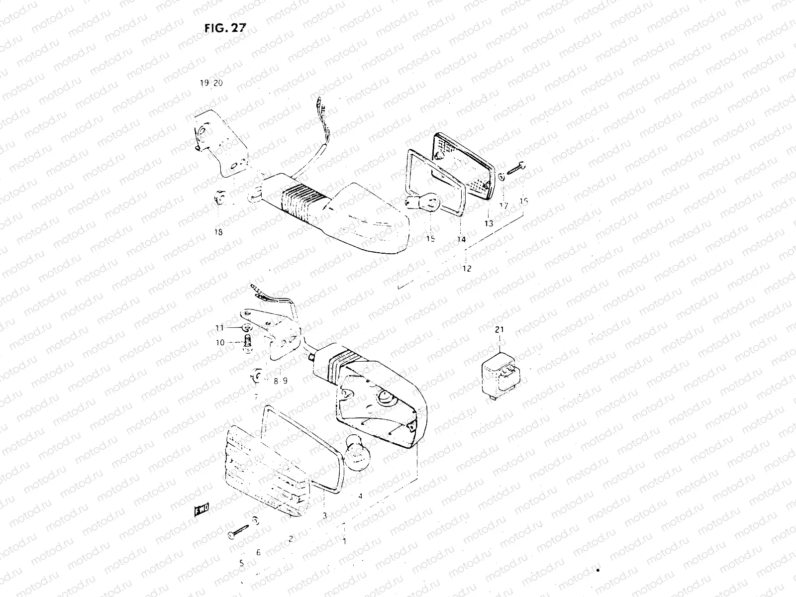 27 - TURN SIGNAL LAMP
