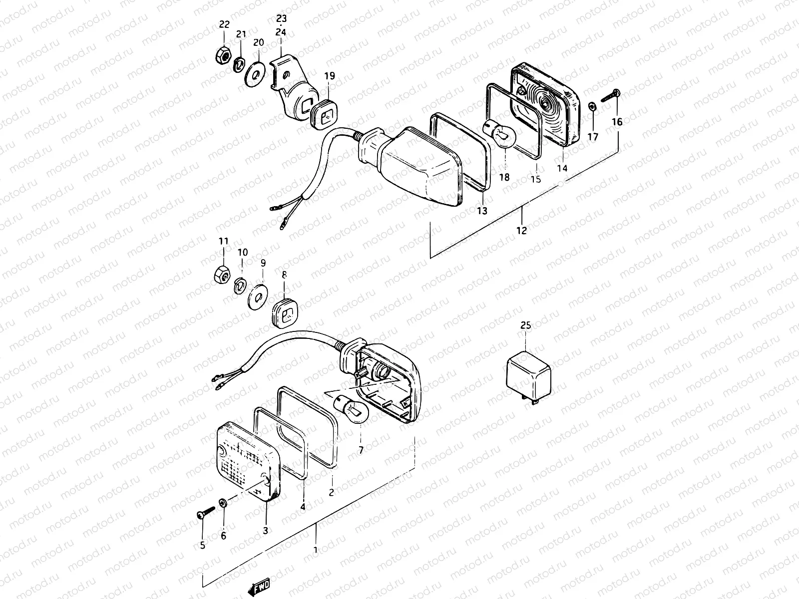 27 - TURN SIGNAL LAMP