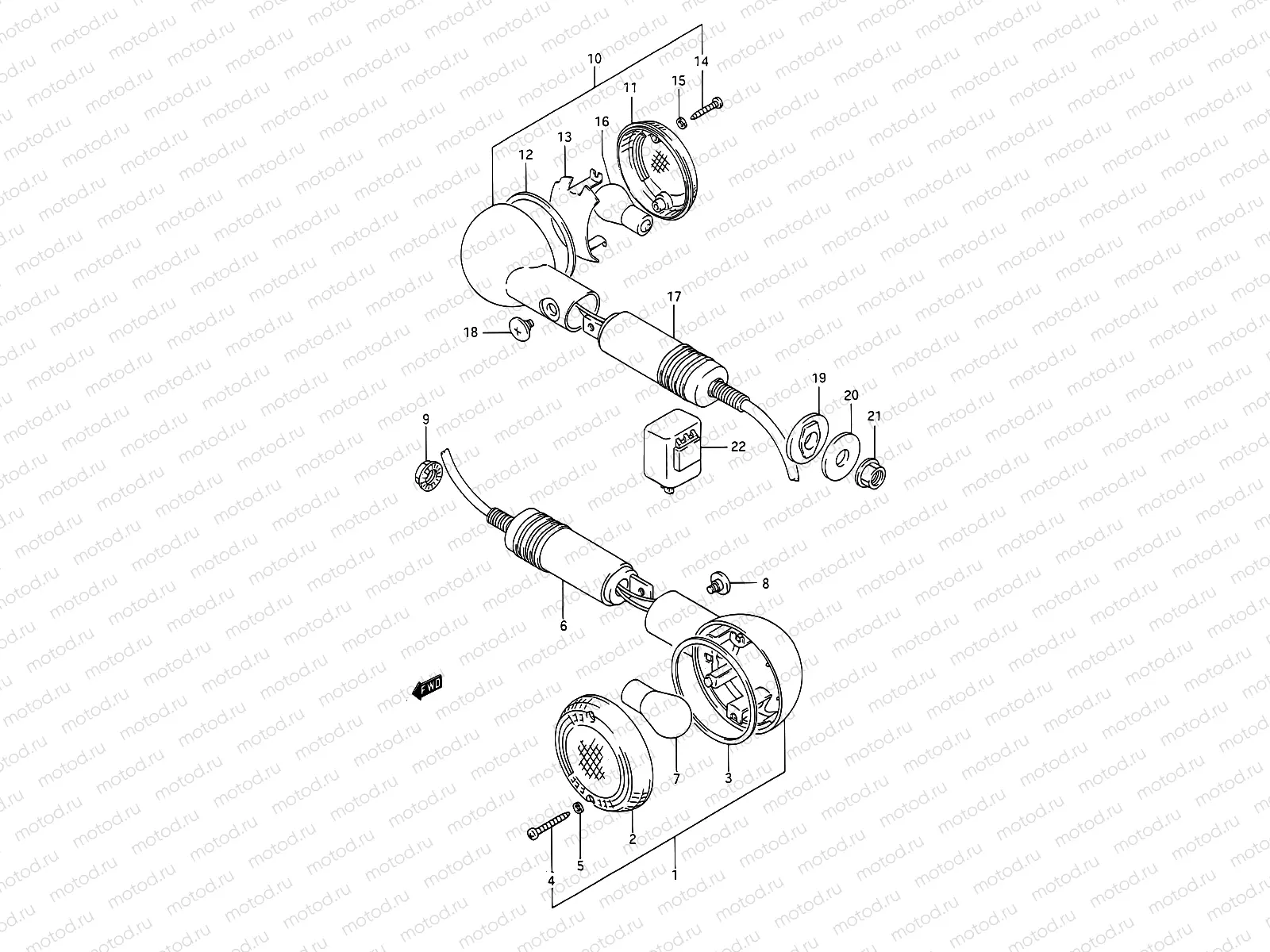 27 - TURN SIGNAL LAMP