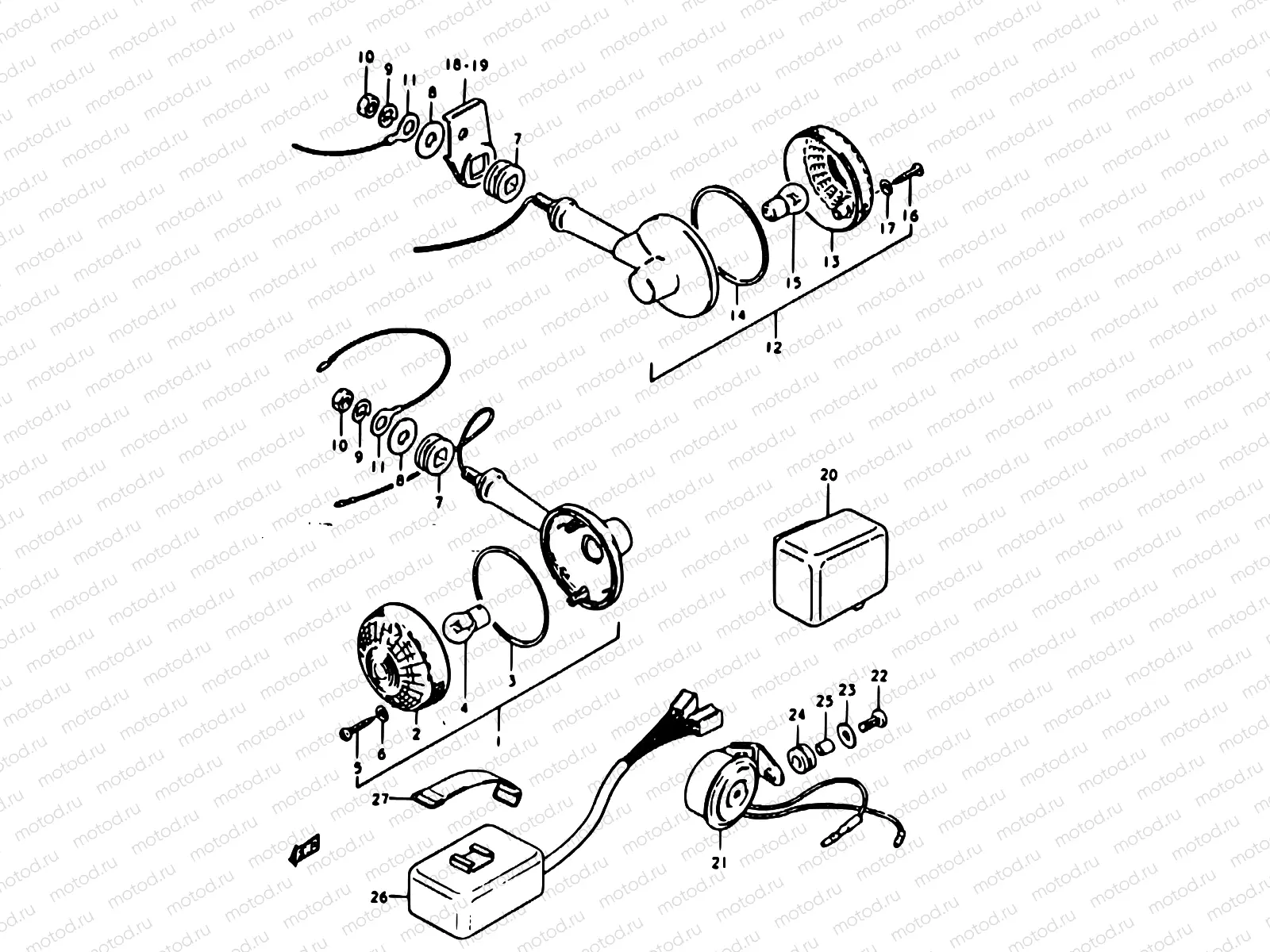 27 - TURN SIGNAL LAMP