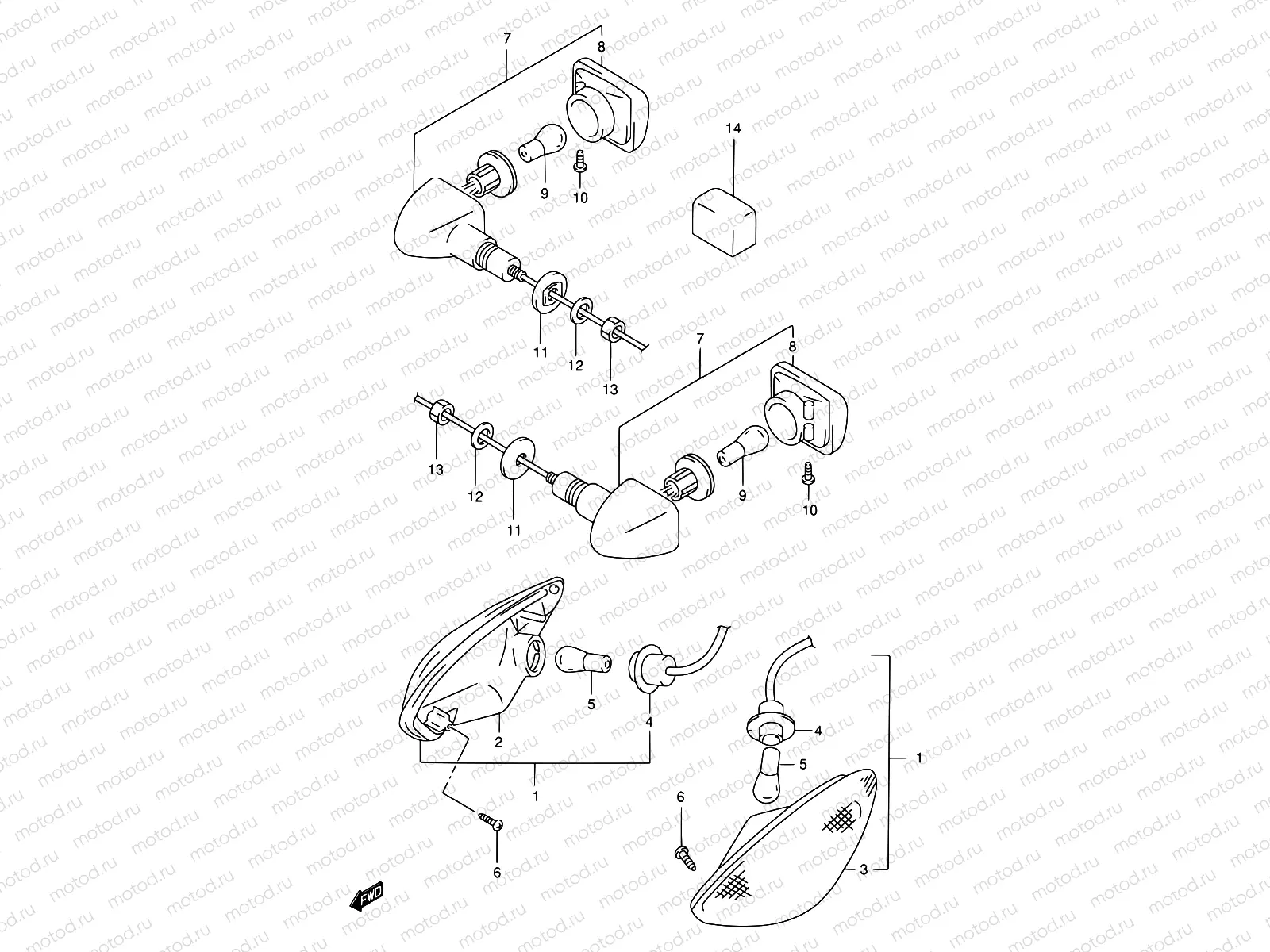 27 - TURN SIGNAL LAMP